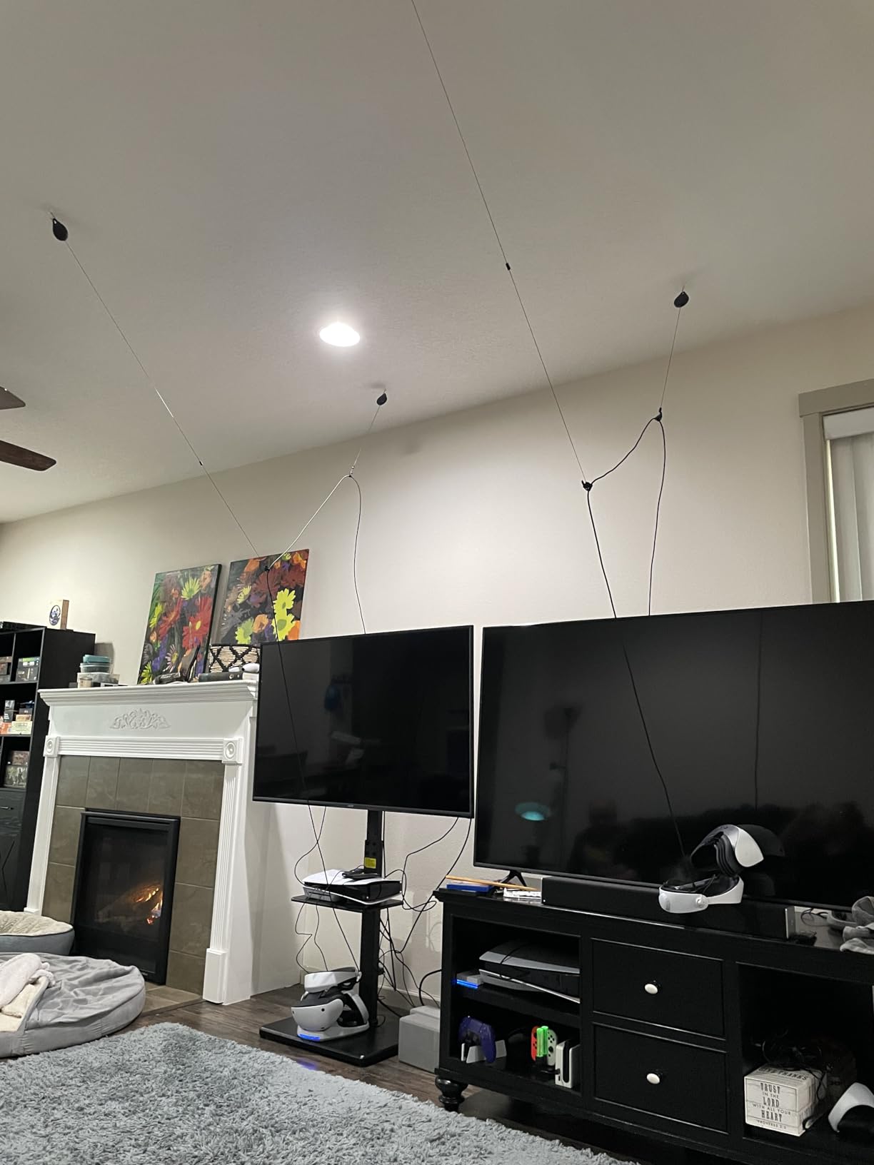 KIWI design VR Cable Management, 6 Packs VR Pulley System Compatible with Quest 3S/3/2/1/Pico/PSVR/PSVR2 customer photo 1