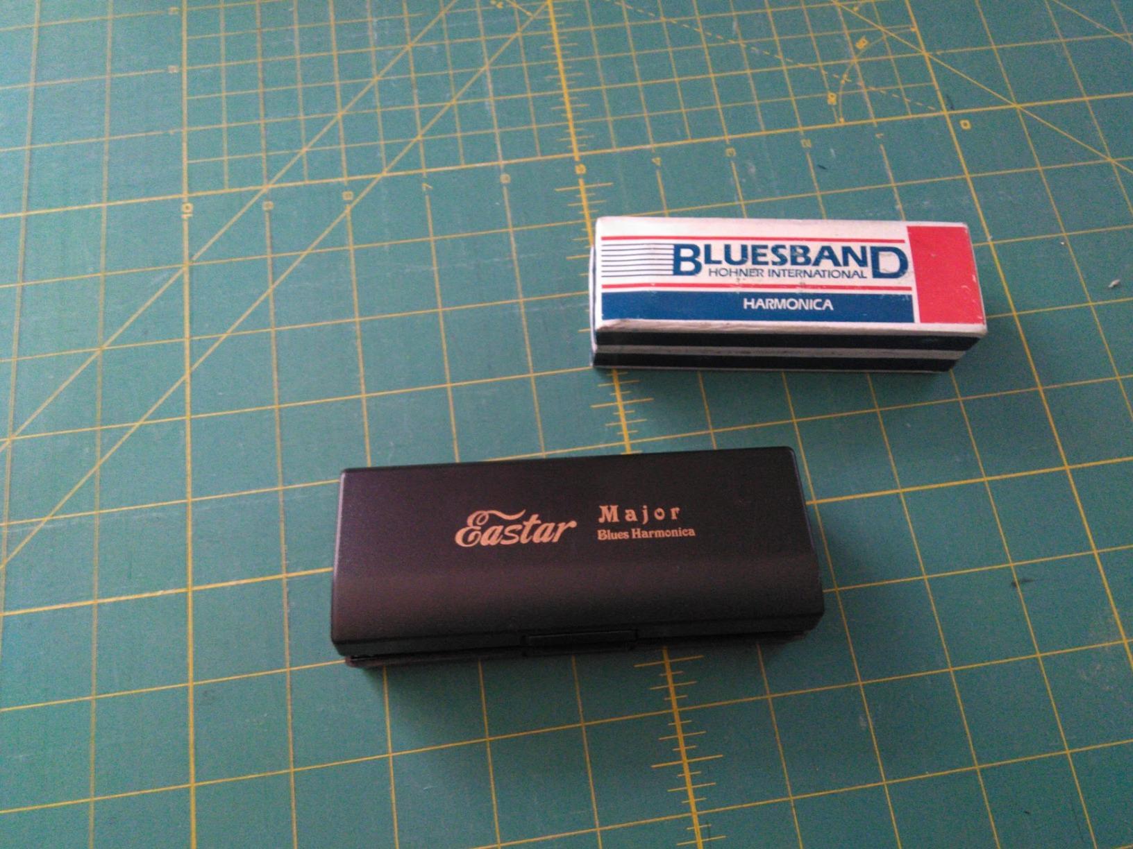 Eastar Major Blues Harmonica Sets 7 Keys Diatonic in Key of C D E F G A Bb for Adults Beginners Students Kids 7-Pack, Carrying Case, Cleaning Cloth customer photo 2