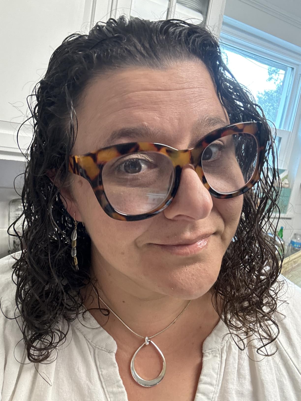 Peepers by PeeperSpecs Oprah's Favorite Things Center Stage Women's Oversized Blue Light Blocking Reading Glasses customer photo 2