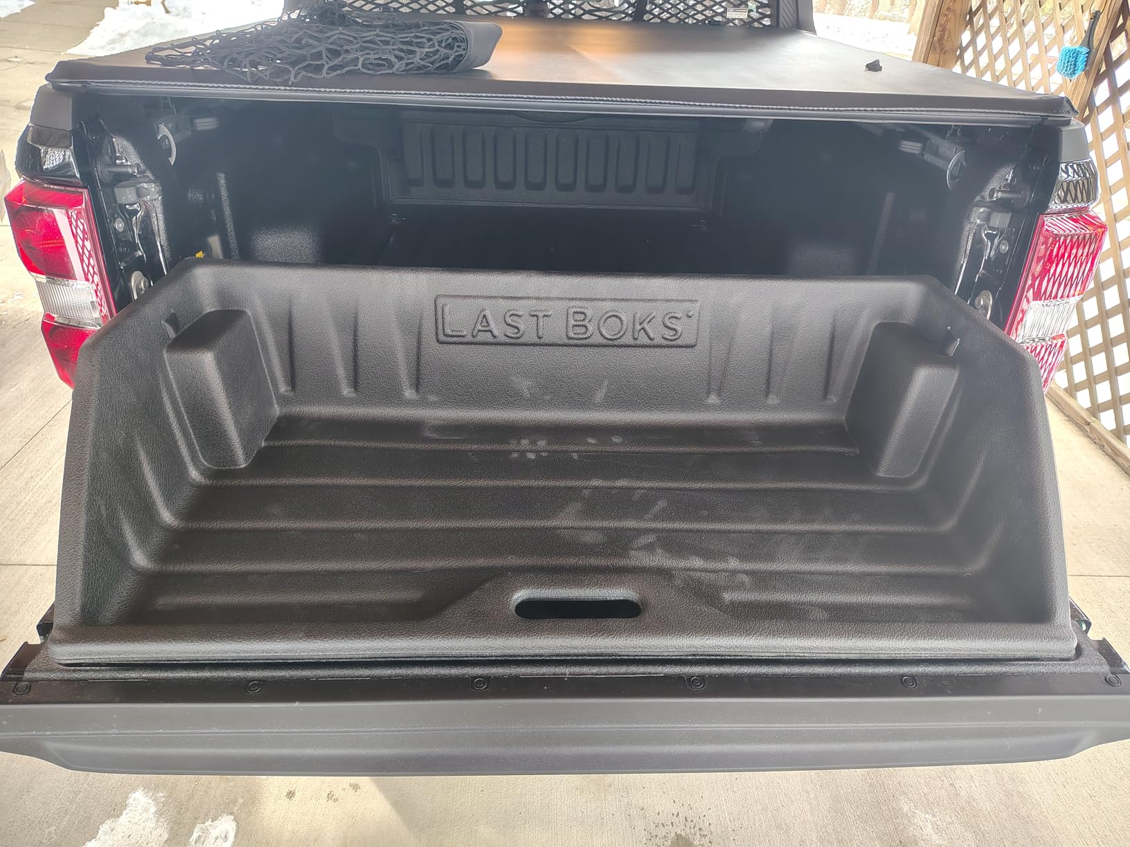 Mid Size Truck Bed, Cargo Box Organizer, Slides Out onto Your Tailgate for Easy Access to Load or Unload Your Cargo, Truck Accessories Stores and Protects Your Cargo and Your Truck customer photo 2