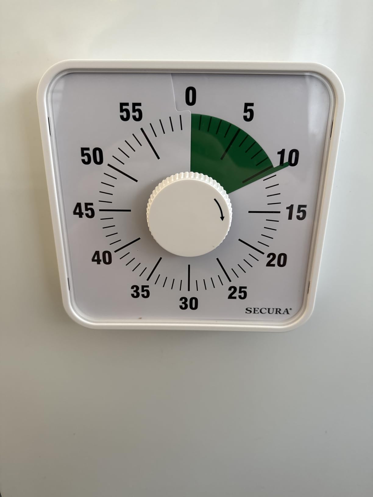 Secura 60-Minute Visual Countdown Timer, 7.5-Inch Oversize Classroom Visual Timer for Kids and Adults, Durable Mechanical Kitchen Timer Clock with Magnetic Backing (Blue) customer photo 2