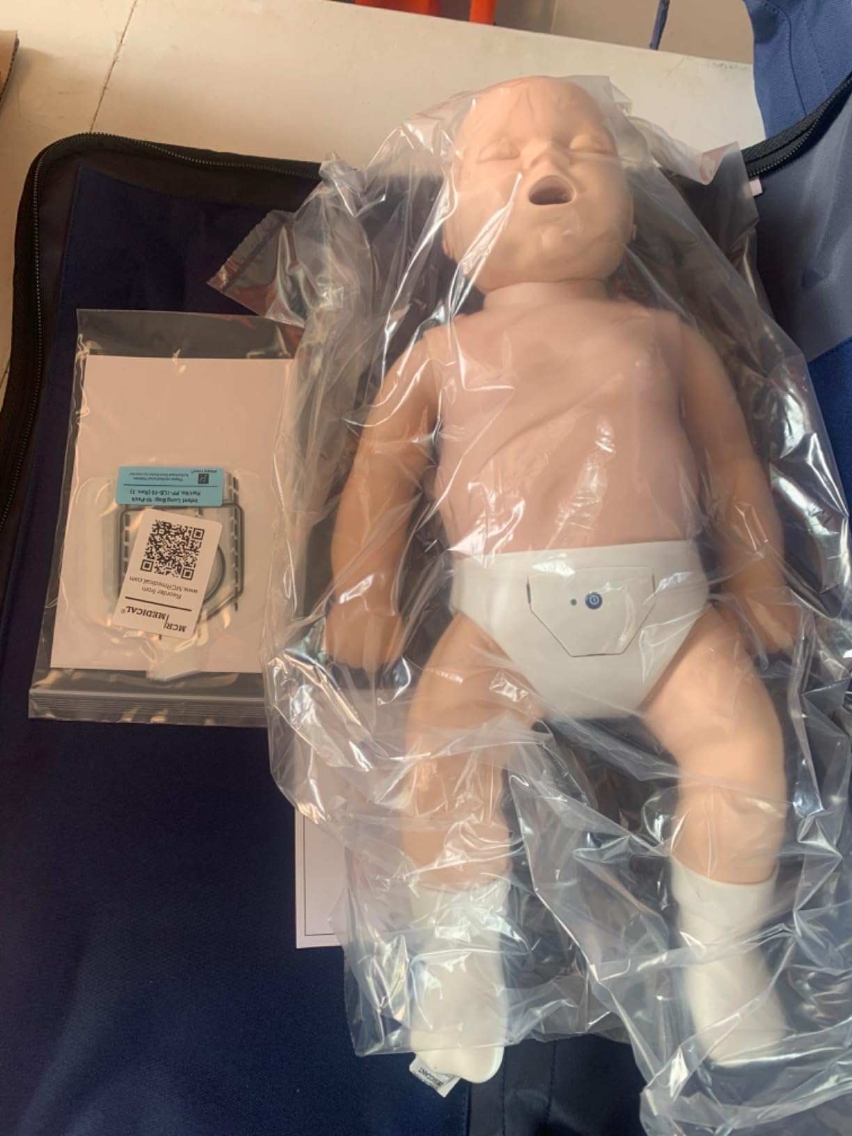 Prestan Infant CPR Training Manikin with Rate Monitor, Medium Skin, MCR Medical customer photo 2