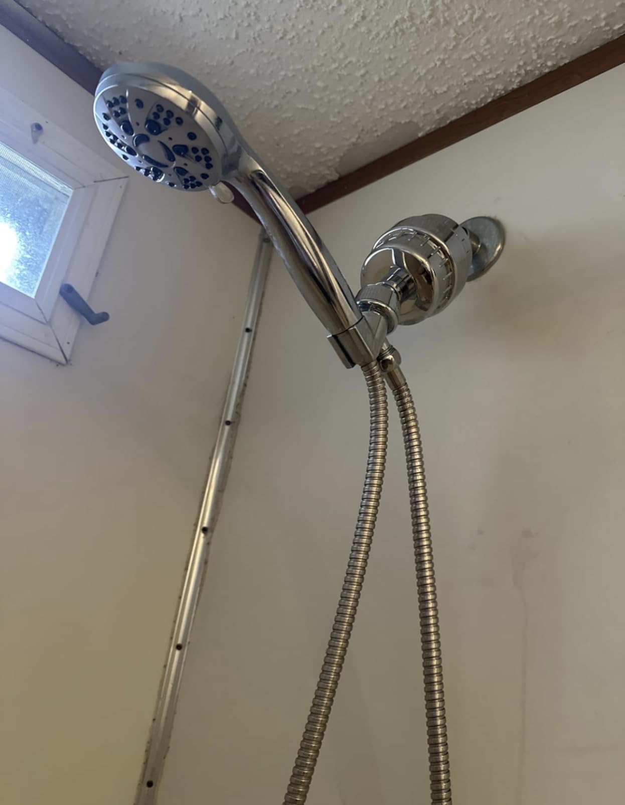 AquaDance High Pressure 6-Setting Oil Rubbed Bronze Handheld Shower Head with Stainless Steel Hose. Officially Independently Tested to Meet Strict US Quality & Performance Standards! customer photo 1