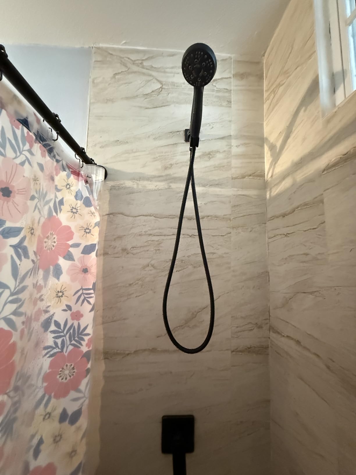 AquaDance High Pressure 6-Setting Oil Rubbed Bronze Handheld Shower Head with Stainless Steel Hose. Officially Independently Tested to Meet Strict US Quality & Performance Standards! customer photo 2