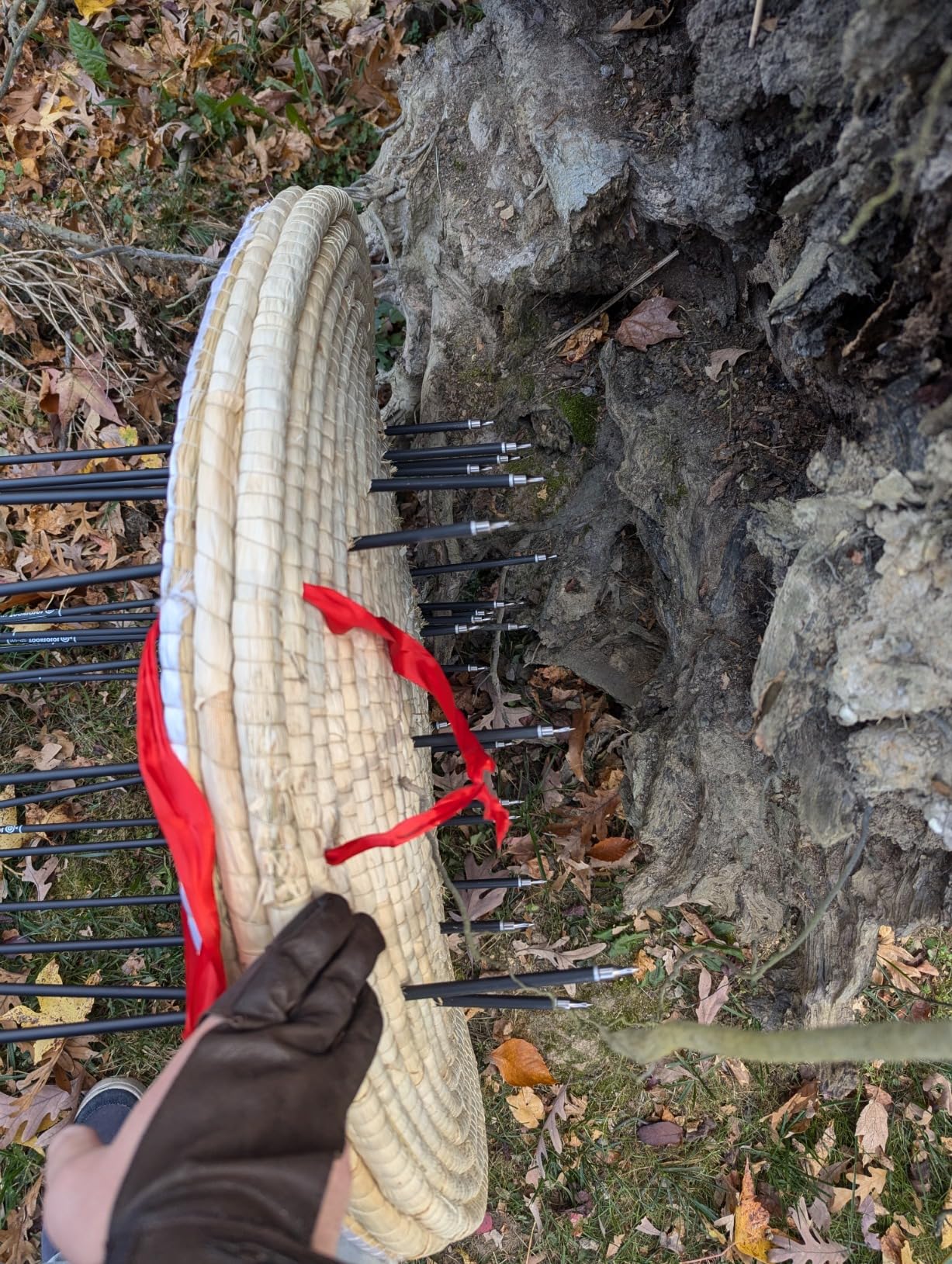 Traditional Hand-Made Straw Archery Target,Arrow Target for Recurve Bow Longbow or Compound Bow customer photo 1