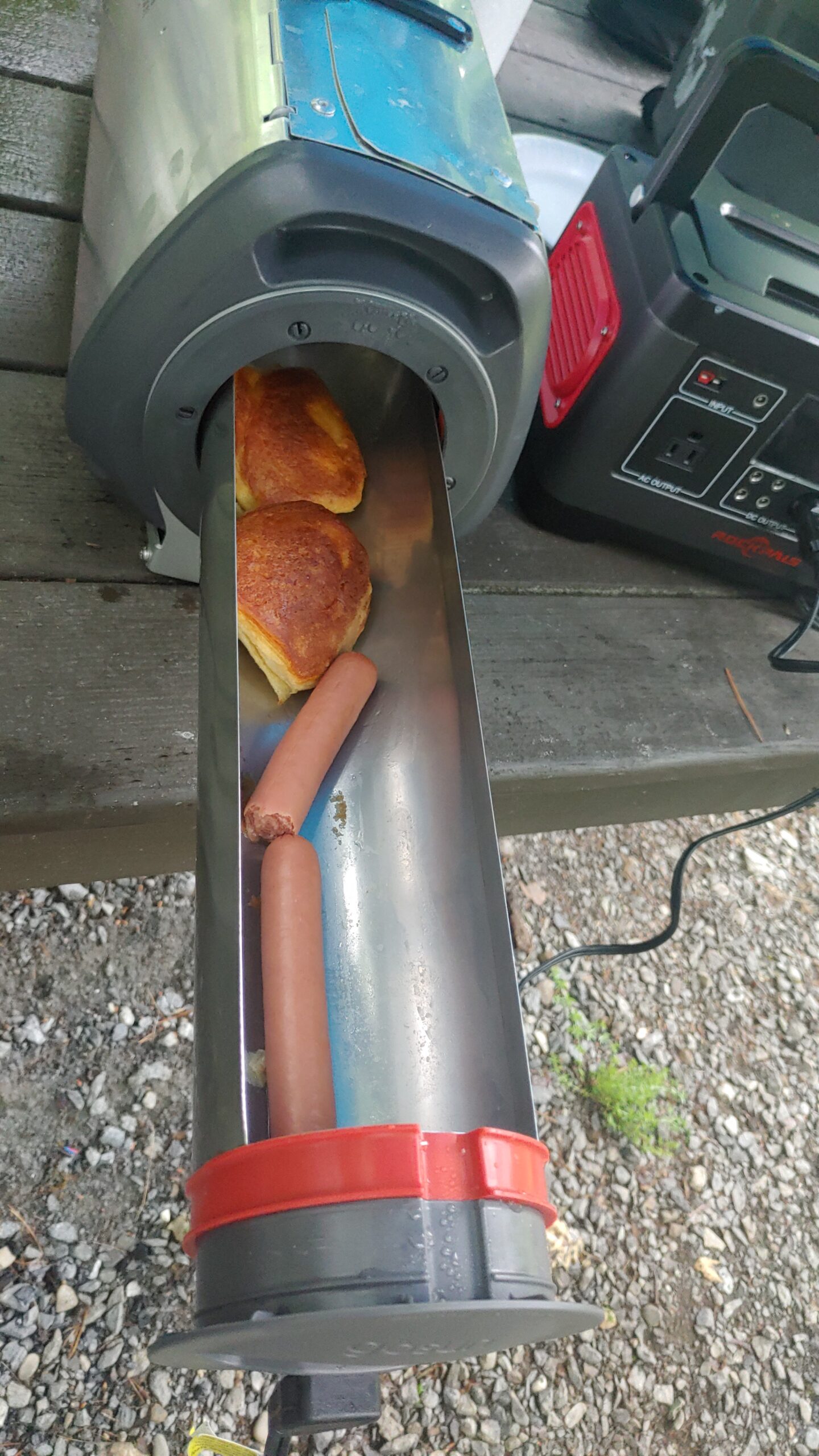 GOSUN Fusion Solar Oven and Cooker | Hybrid Electric Grill | Portable & High Capacity | Indoor or Outdoor Solar Cooker | American Oven Camping Cookware | Survival Gear Powered by Sun or Electricity customer photo 1