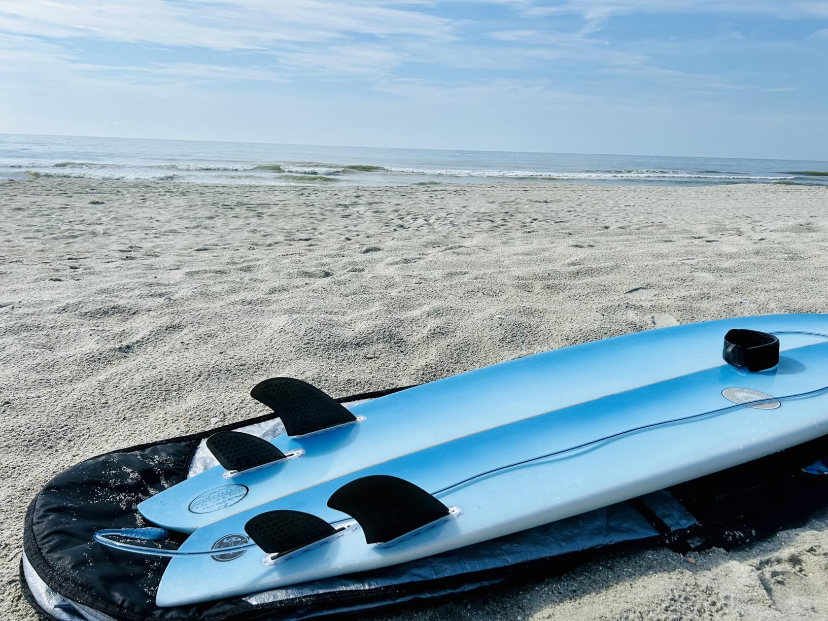 Honeycomb Fiberglass Performance Surf Fins - Fits Futures Single Tab - Ride as Twin, Thruster, or Quad customer photo 2