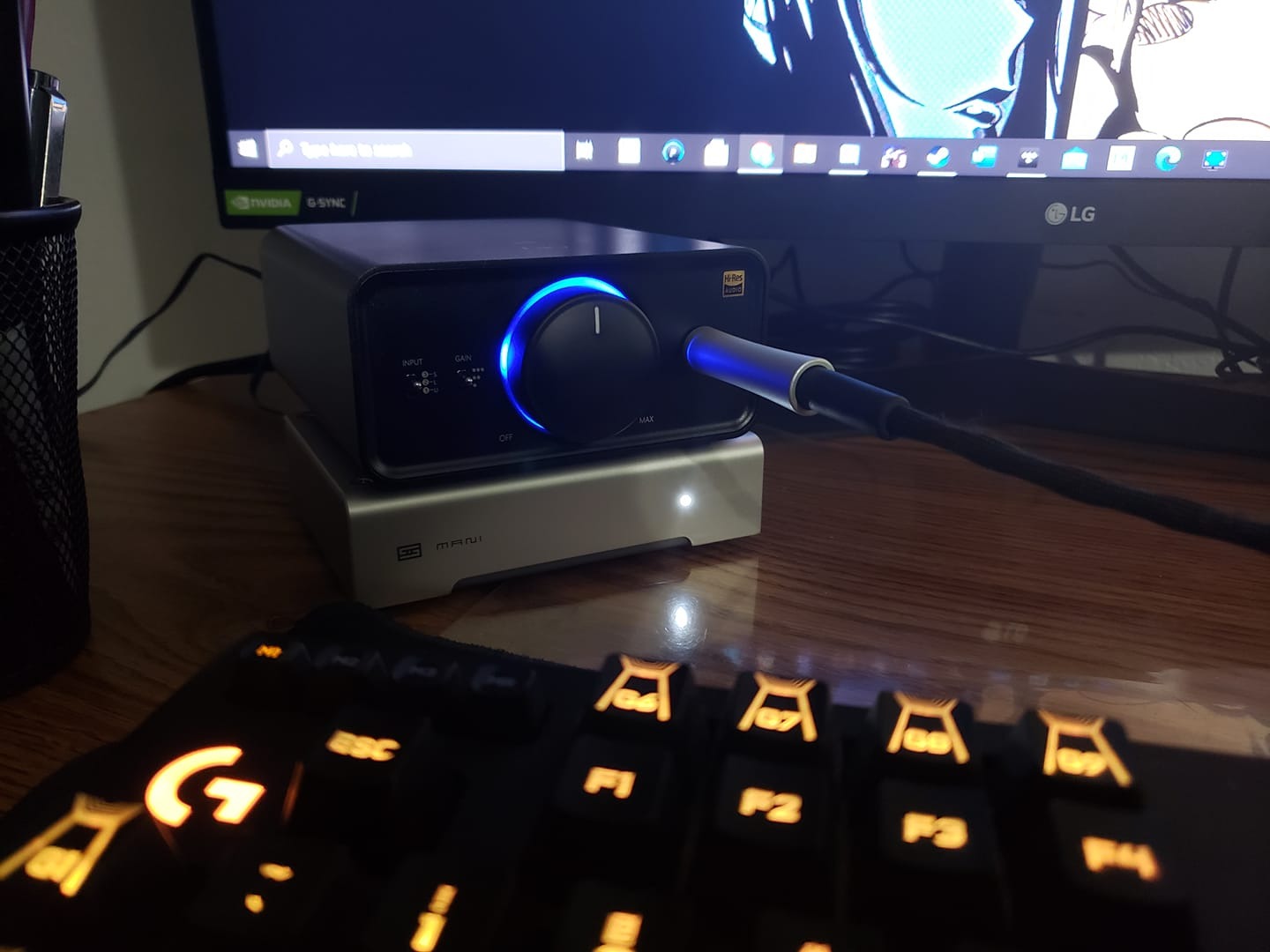 FiiO K5 Pro Headphone Amps Portable Desktop DAC and Amplifier 768K/32Bit and Native DSD512 for Home/PC 6.35mm Headphone Out/RCA Line-Out/Coaxial/Optical Inputs customer photo 2