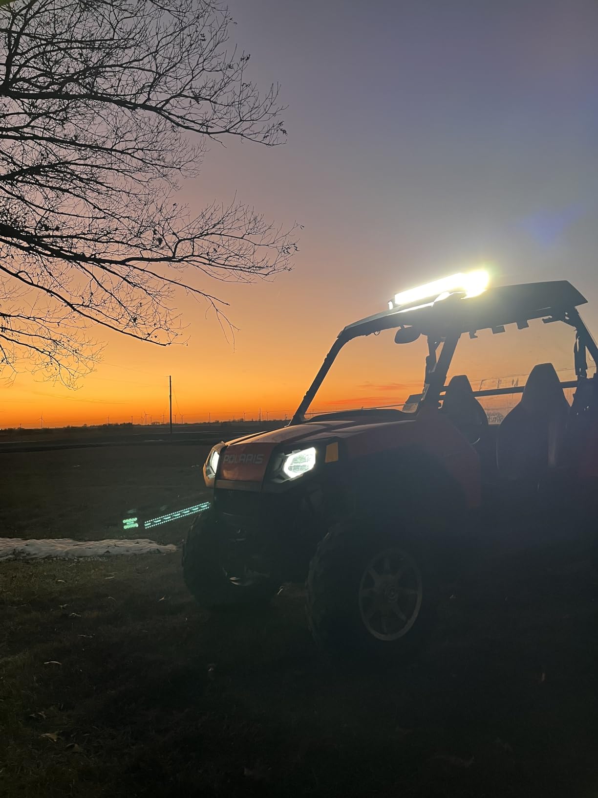 Nilight 20Inch 420W Triple Row Spot Flood Combo Led Light Bar Work Driving Lamp 2Pcs 4Inch 60W Cube LED Pods Lights for Trucks with Off-Road Wiring Harness Kit-3 Leads customer photo 2