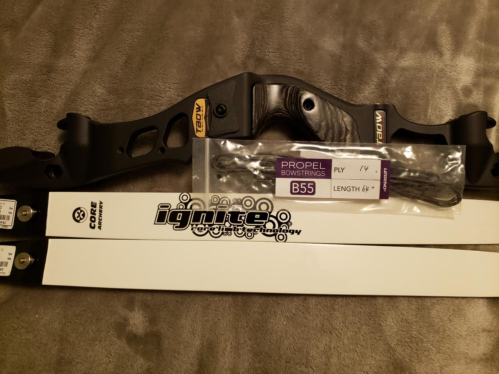 Legend Recurve Bow String - Dacron Bow String Replacement - Traditional Bowstrings - Recurve Bow Accessories - Archery Equipment for Recurve Bows - Bowstring AMO 48in to 66in - 12-14-16 Strands customer photo 2