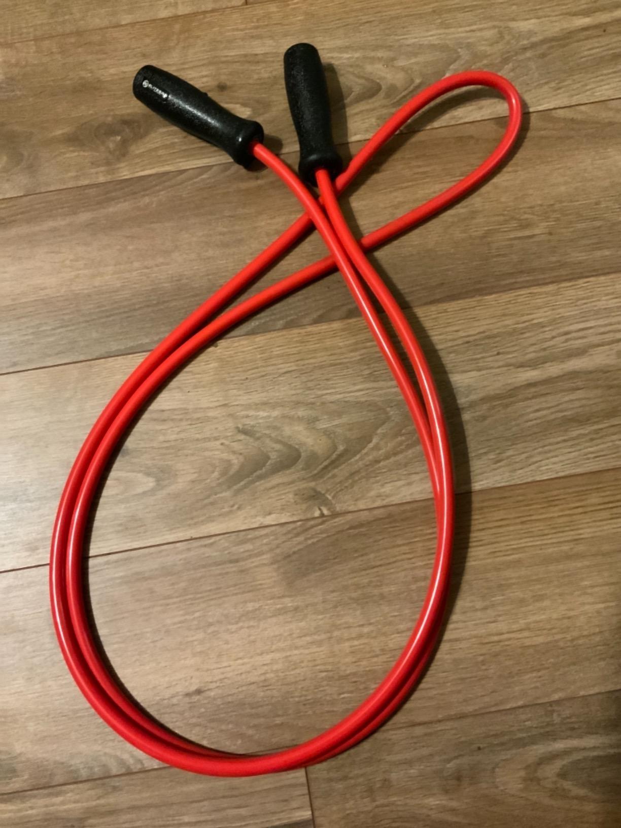 Elite Jumps Muay Thai 2.0 Weighted Jump Rope - Designed for High-Intensity Training, Muay Thai, & MMA Workouts - Heavy 1.3lb PVC Jump Ropes for Fitness customer photo 2