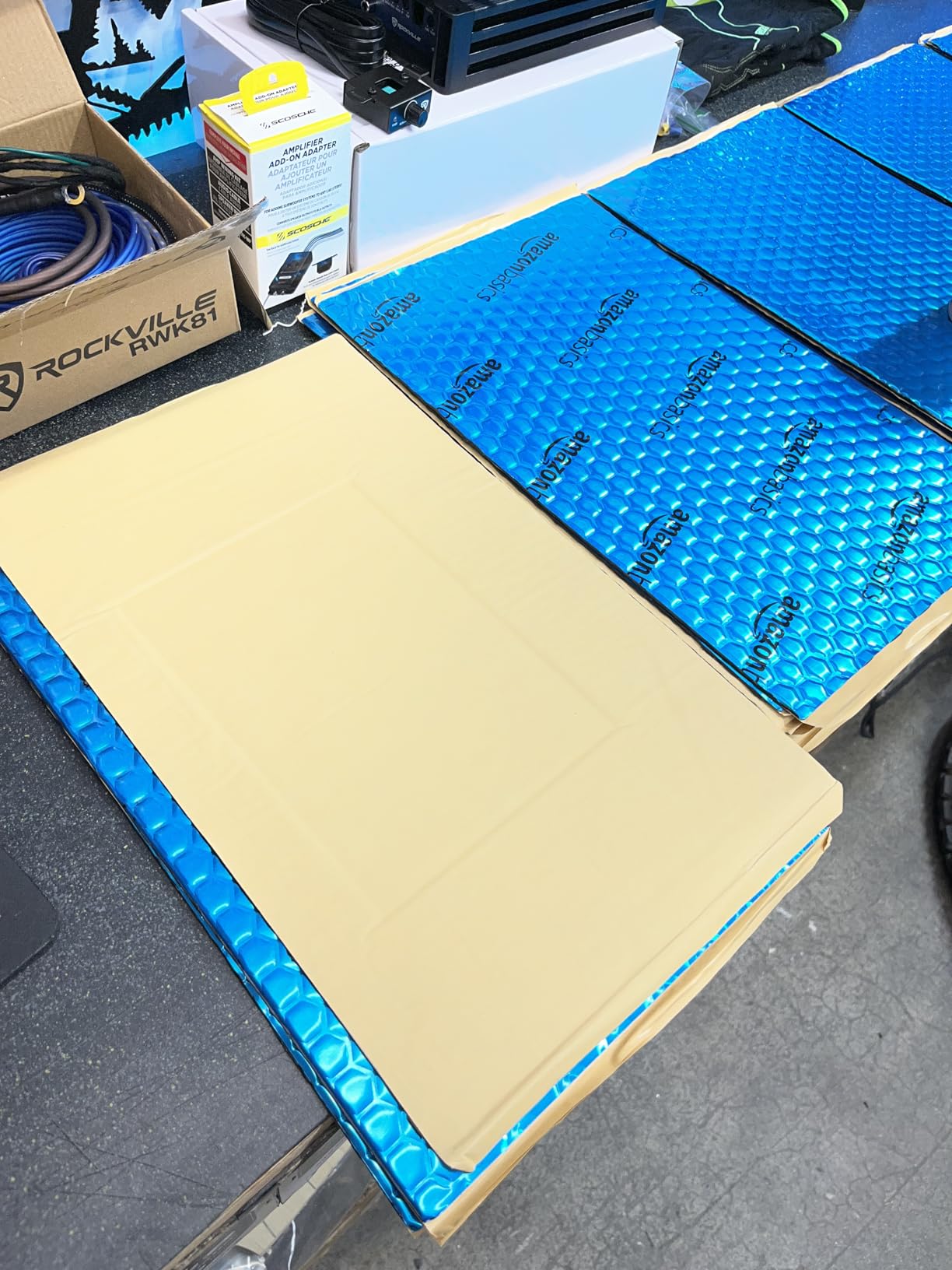 Amazon Basics Car Sound Deadening Mat, 9.8