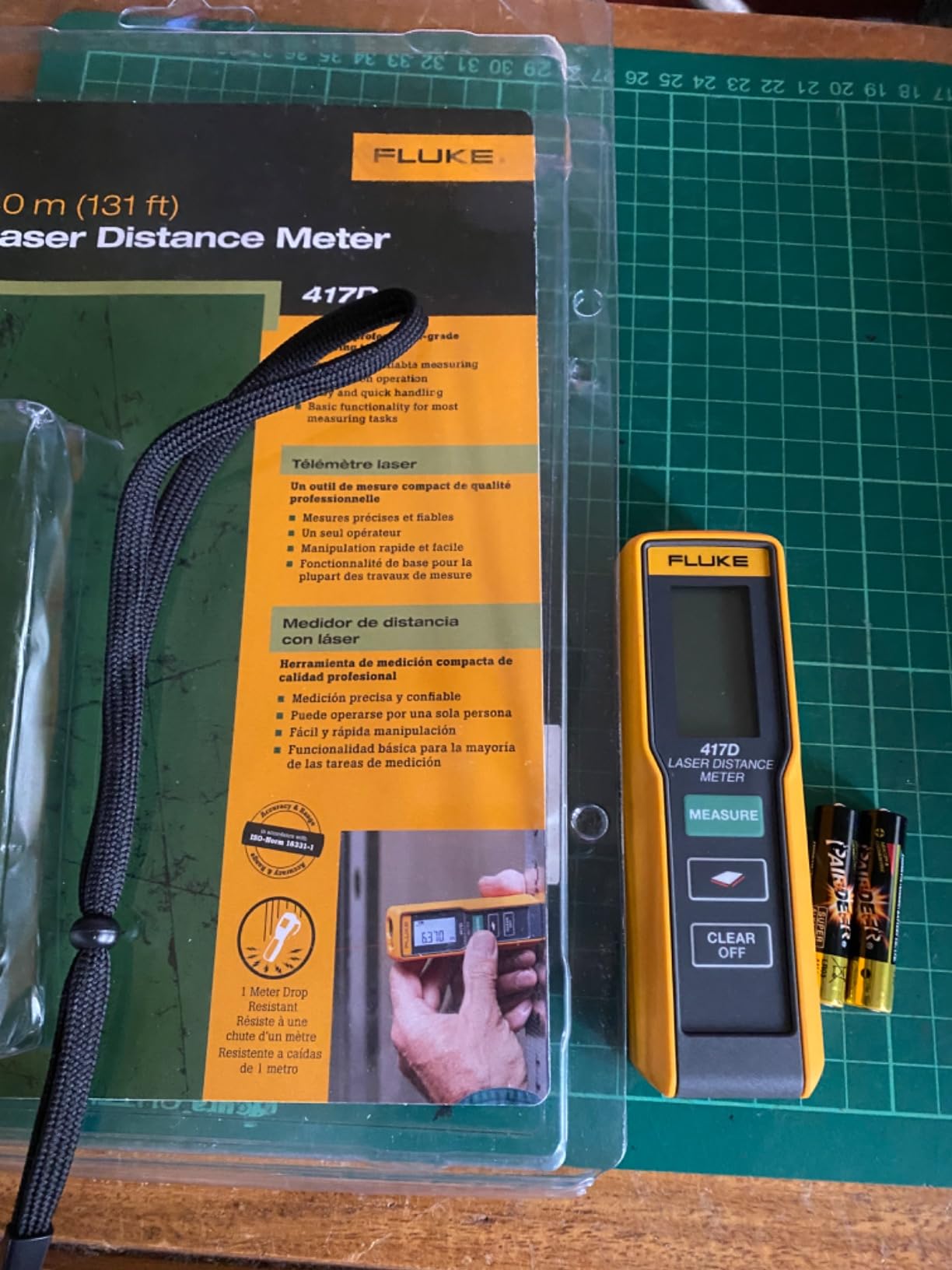 Fluke 417D Laser Distance Meter customer photo 2