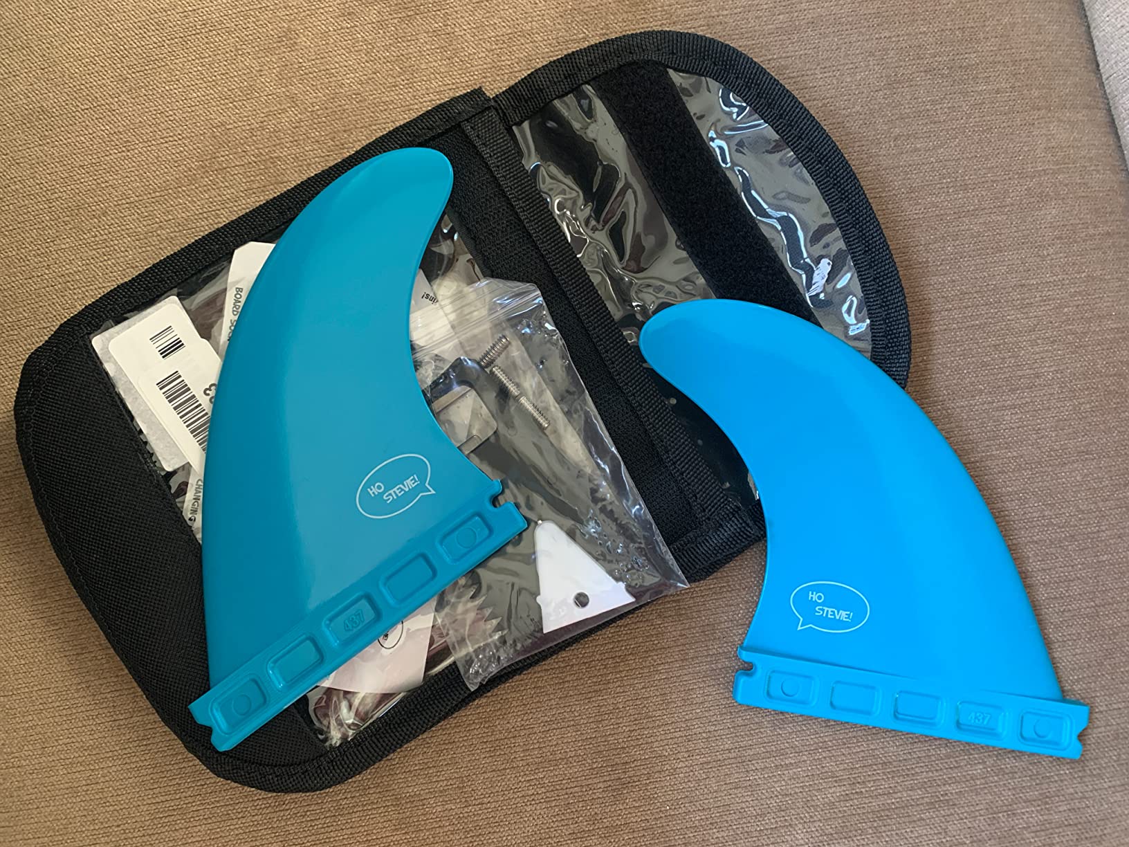 Ho Stevie! FRP Quad (4) Surfboard Fins - Speed and Drive - Stronger Than Regular Nylon Fins customer photo 2