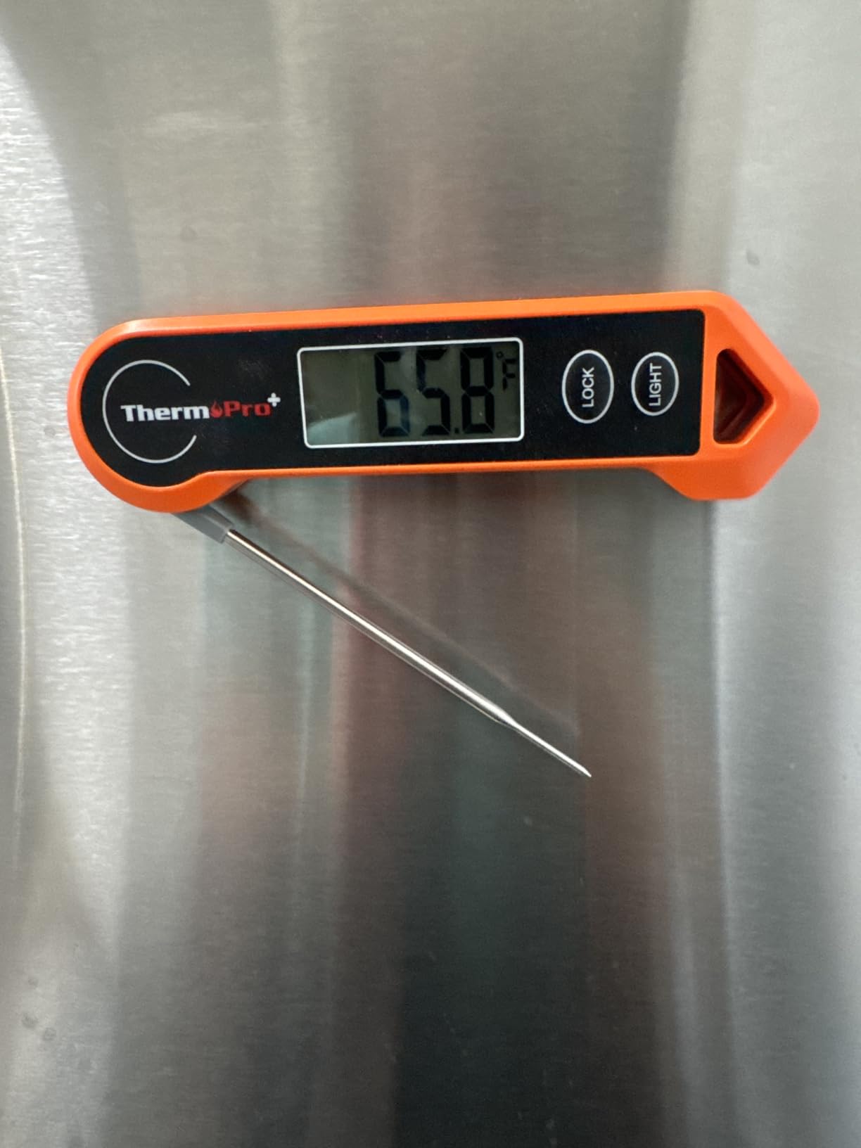 TempPro TP19H Digital Meat Thermometer for Cooking with Ambidextrous Backlit and Motion Sensing Kitchen Cooking Food Thermometer for BBQ Grill Smoker Oil Fry Candy Instant Read customer photo 2