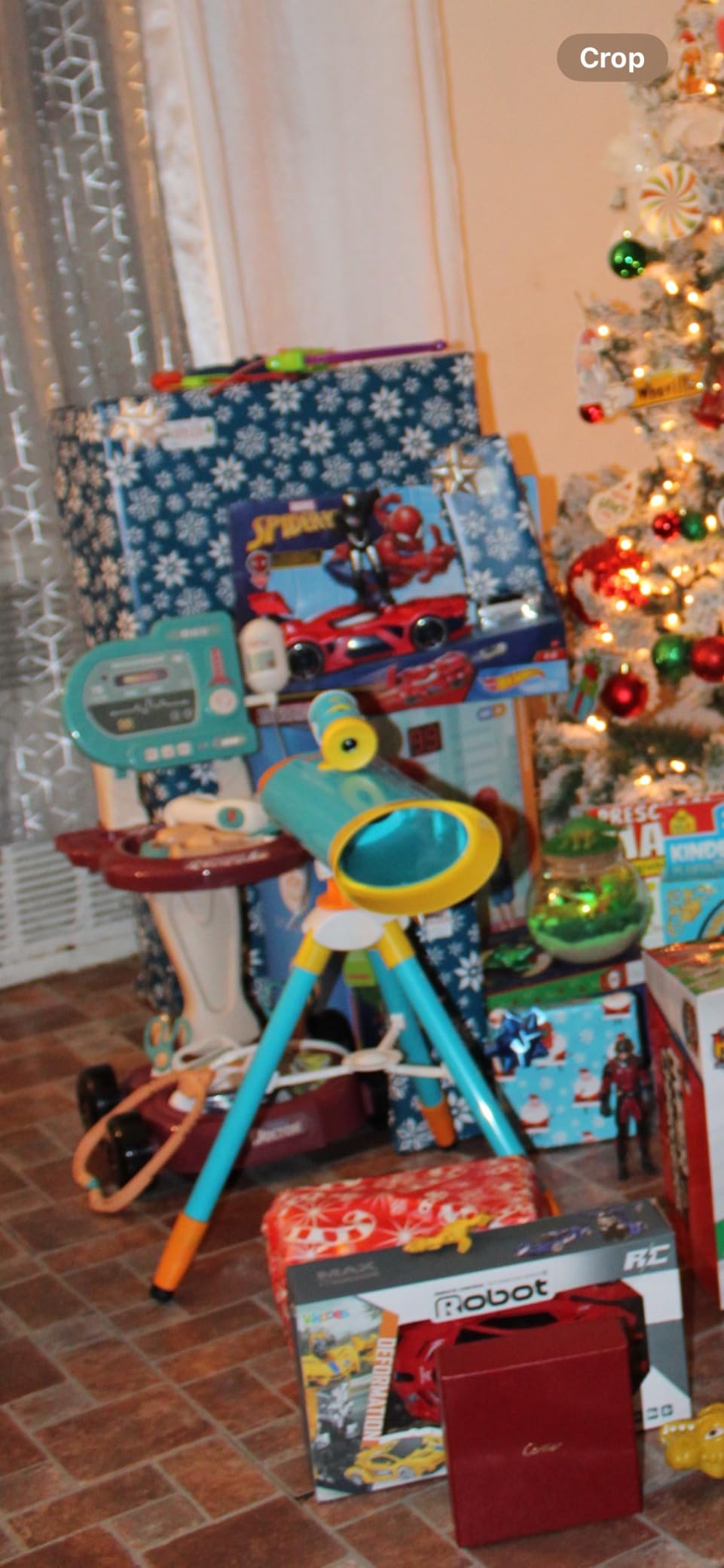 Little Experimenter Projector Telescope for Kids, Children's Telescopes & 24 Space Images, Educational Book Incl, STEM Activity Science Toys, Learning Gifts for Boys & Girls Ages 3 4 5 6-12 Year Old customer photo 2