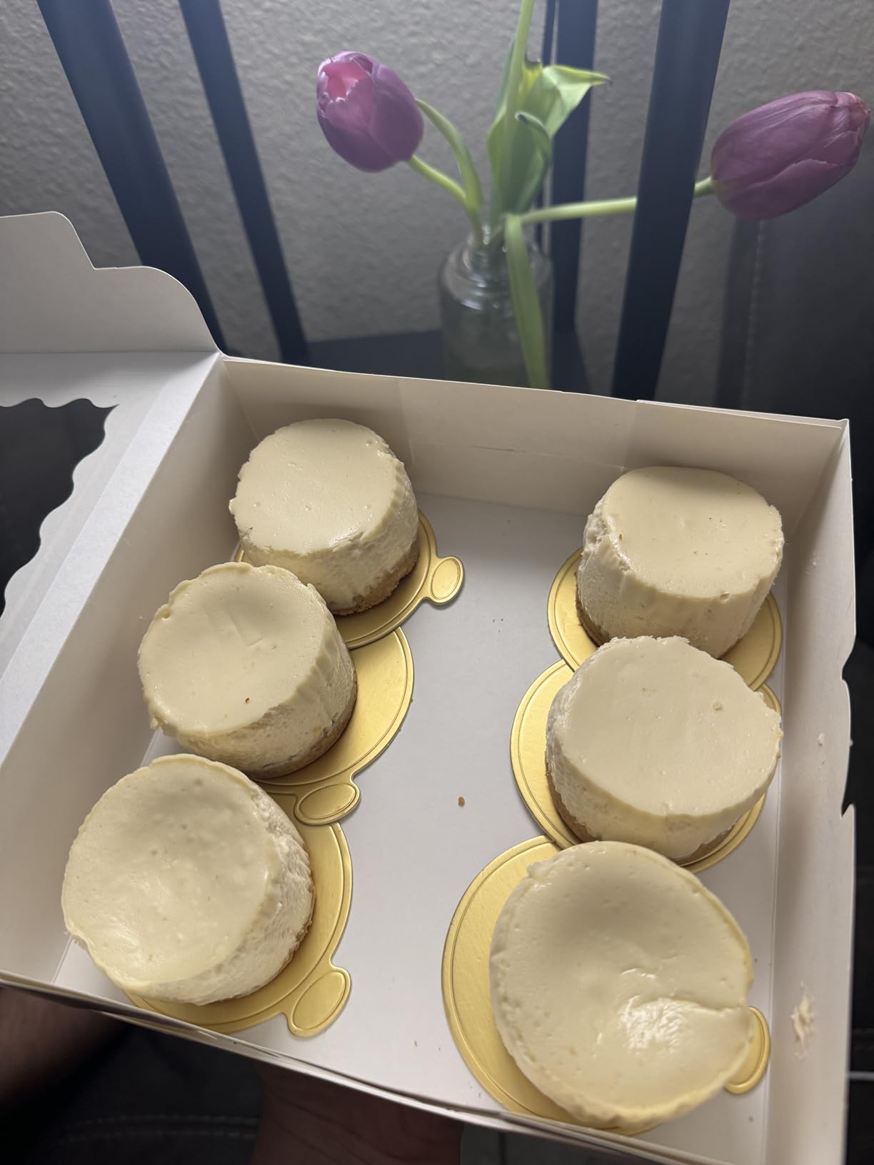 OCPO KITCHEN Tall Cylinder Silicone Molds for Mousse Cake, 3D Silicone Baking Mold for Brownie French Dessert Pastry Ice Cream Cake Decoration Mold, Cylinder Shape (8-cavity) customer photo 1