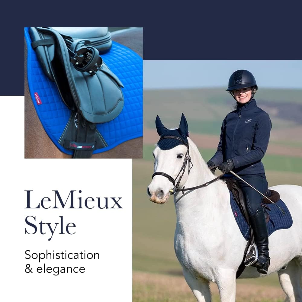 LeMieux General Purpose Square Saddle Pad - English Saddle Pads for Horses - Equestrian Riding Equipment and Accessories customer photo 2
