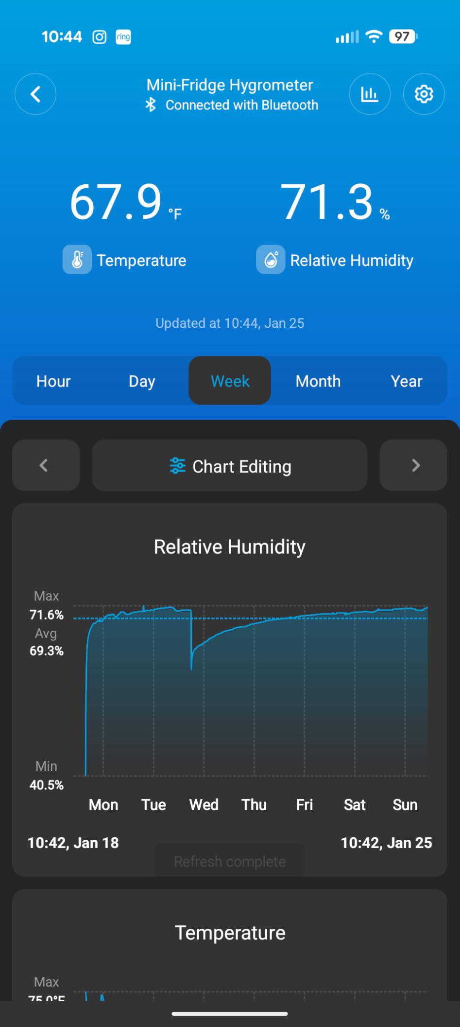 Govee Digital Hygrometer Indoor Thermometer Room H5075, Bluetooth Temperature Humidity Meter with 164ft Remote App Control, Notification Alerts, 2 Years Data Storage Export customer photo 1