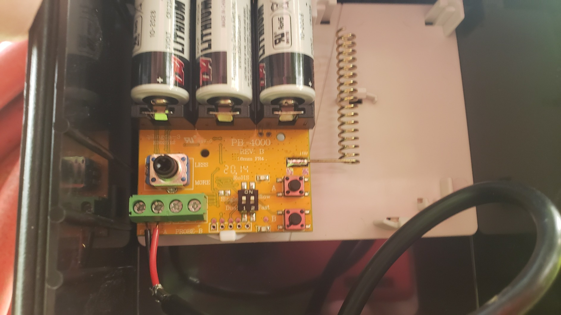 Dakota Alert Driveway Alarm Sensor - DCPA-4k Plus Driveway Alarms Wireless Outside Weatherproof Alert System, 1-Mile-Long Range Sensors, Receiver & Vehicle Detecting Probe Transmitter & 50' Wire customer photo 1