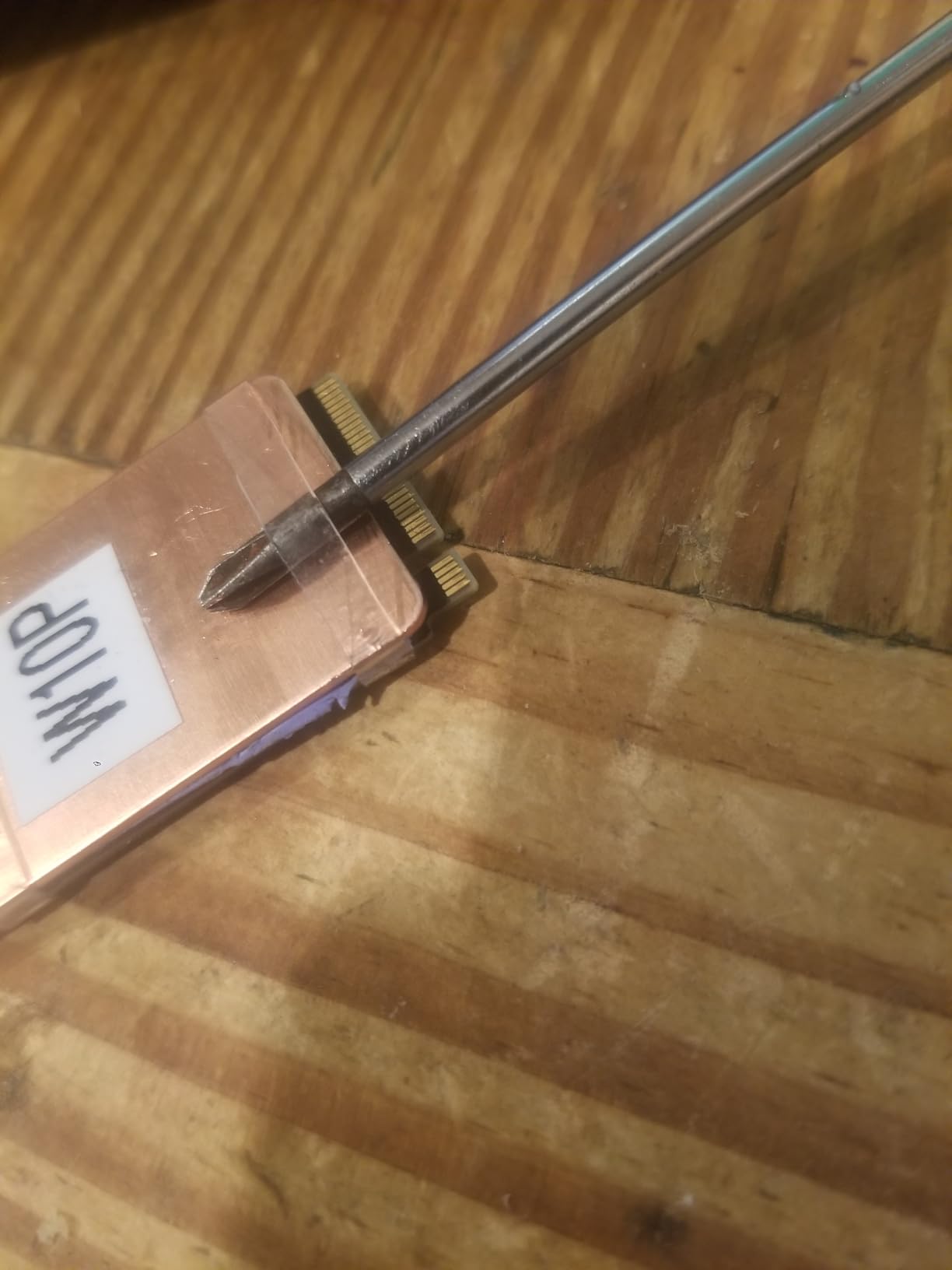 Laptop NVMe M.2 Heatsink with Nano Thermal Pads,Heat Sink Copper for 2280 M2 SSD Laptop (2pcs) customer photo 2