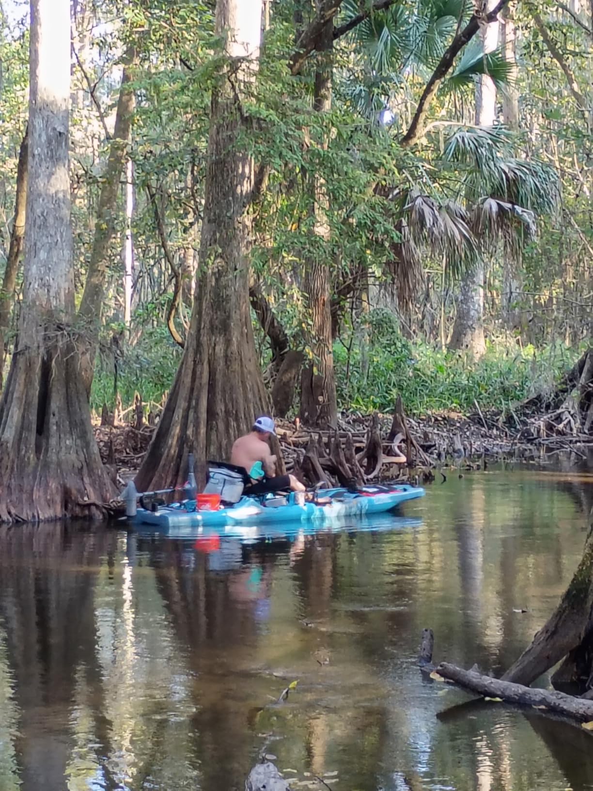 Perception Kayaks Outlaw 11.5 | Sit on Top Fishing Kayak | Fold Away Lawn Chair Seat | 4 Rod Holders | Integrated Tackle Trays customer photo 1