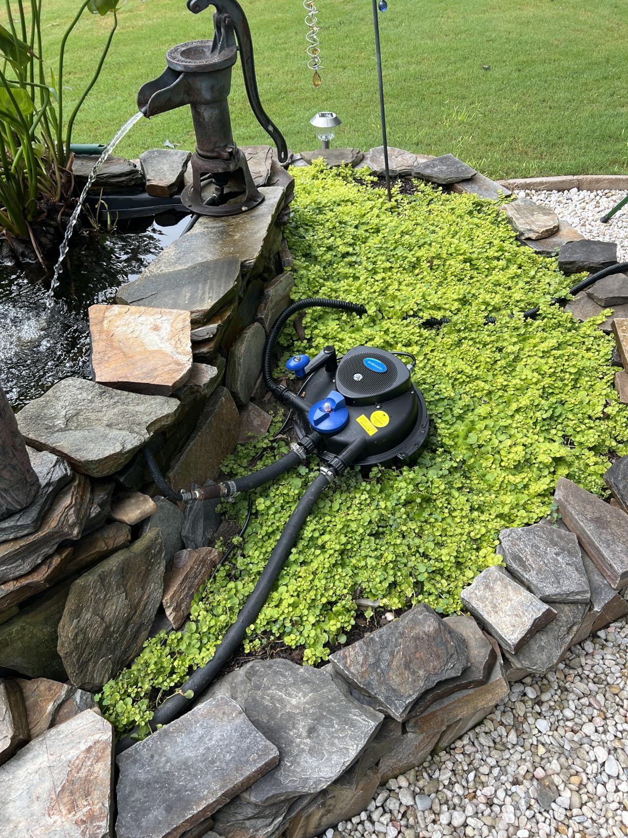 VIVOHOME Pressurized Biological Pond Filter, 1840GPH Suitable for Koi Ponds up to 1000 Gallons or Ornamental Ponds up to 2100 Gallons customer photo 2