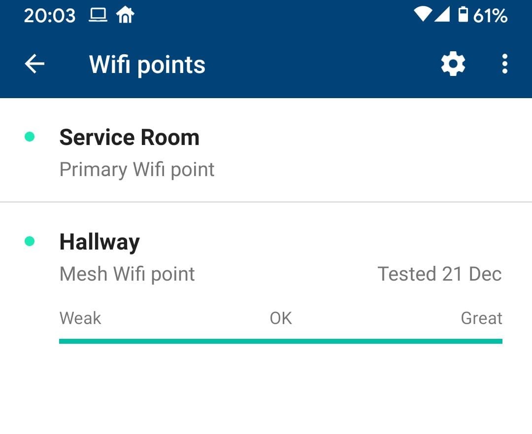 Google Nest Wifi - AC2200 - Mesh WiFi System - Wifi Router - 2200 Sq Ft Coverage - 1 pack customer photo 1
