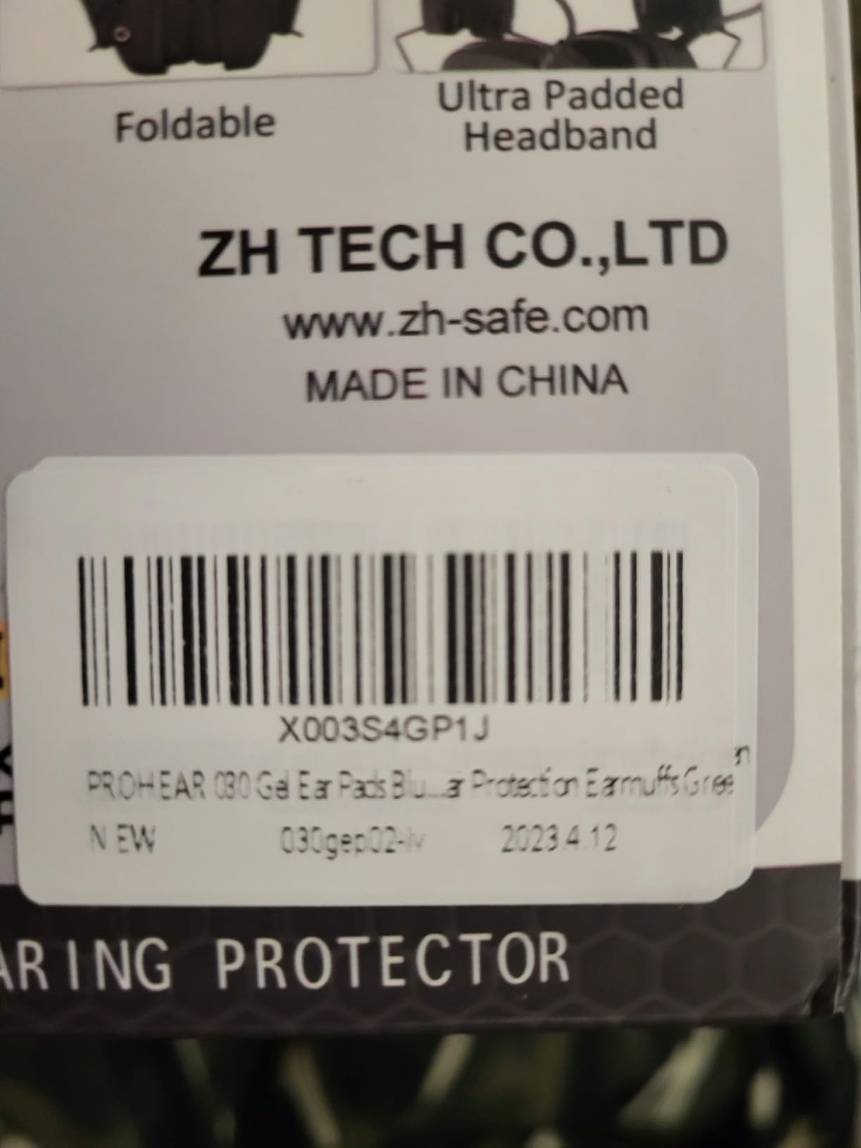 PROHEAR 030 Bluetooth 5.4 Electronic Shooting Ear Protection Earmuffs, Noise Reduction Sound Amplification Hearing Protector for Gun Range and Hunting customer photo 2