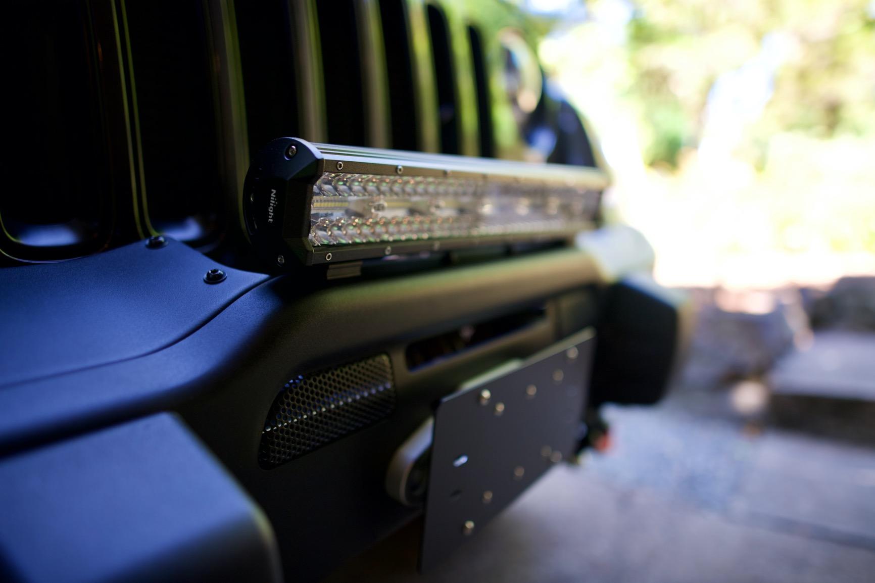 Nilight 20 Inch 420W Triple Row Flood Spot Combo Led Light Bar 4PCS 4Inch 60W LED Pods Driving Boat Lights Led Off Road Trucks Lights , 2 Years Warranty (ZH415), Black customer photo 2