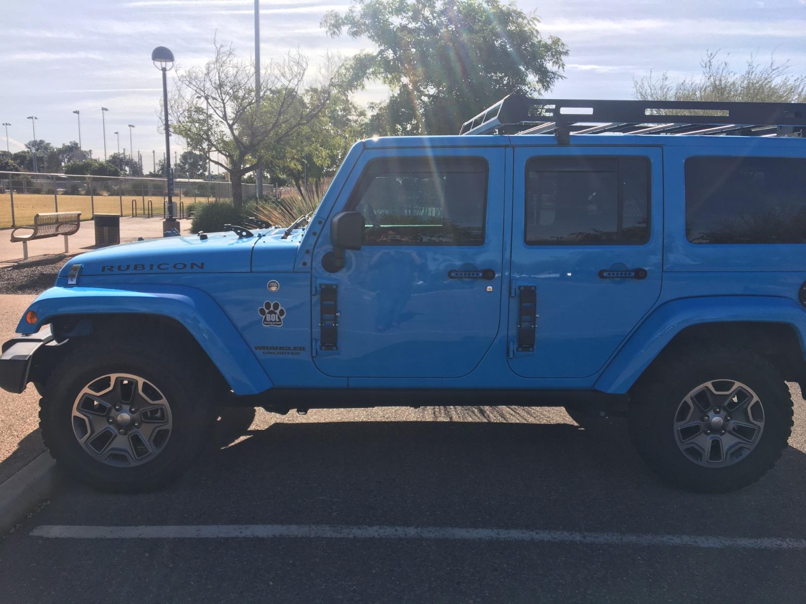 Rough Country Roof Rack for Jeep Wrangler JK (2007-2018) - Heavy-Duty Cargo Rack, Freedom Top Compatible, Low-Profile Overland Design customer photo 1
