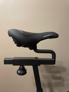 Sunny Health & Fitness Indoor Cycling Exercise Bike w/Pulse Sensors & 4-Way Adjustable Seat, Stationary Home Cardio Training Machine w/Micro-Adjustable Magnetic Resistance customer photo 2