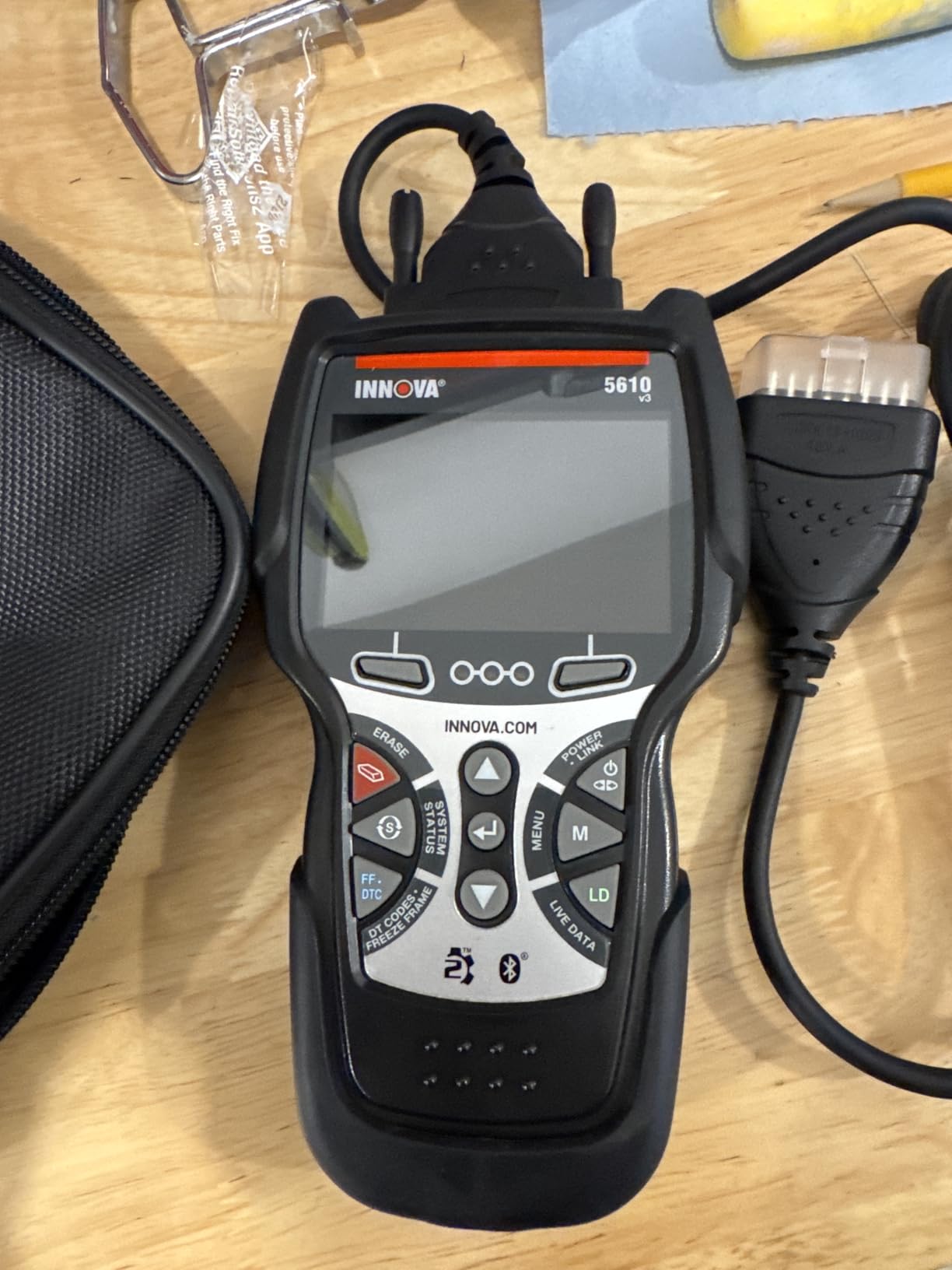 Innova 5610 OBD2 Bidirectional Scan Tool - Understand Your Vehicle, Pinpoint What's Wrong, and Complete Your Repairs with Less Headache, Updates Included, US-Based Technical Support customer photo 2