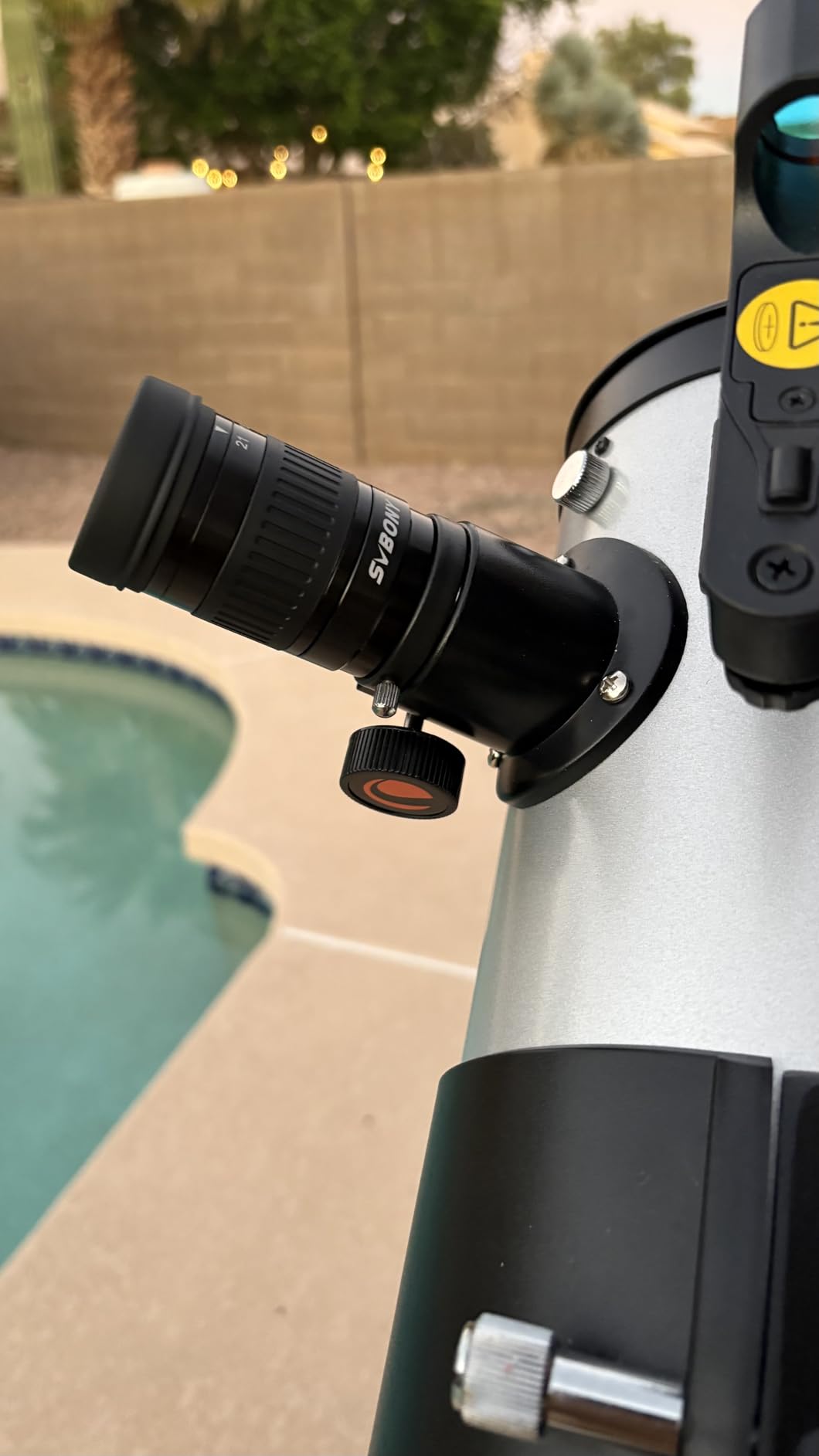 SVBONY SV135 Zoom Eyepiece, Zoom 7 to 21mm 1.25 inch Telescope Eyepiece, 6 Element 4 Group Telescope Accessories for Astronomic Telescopes Visual customer photo 2