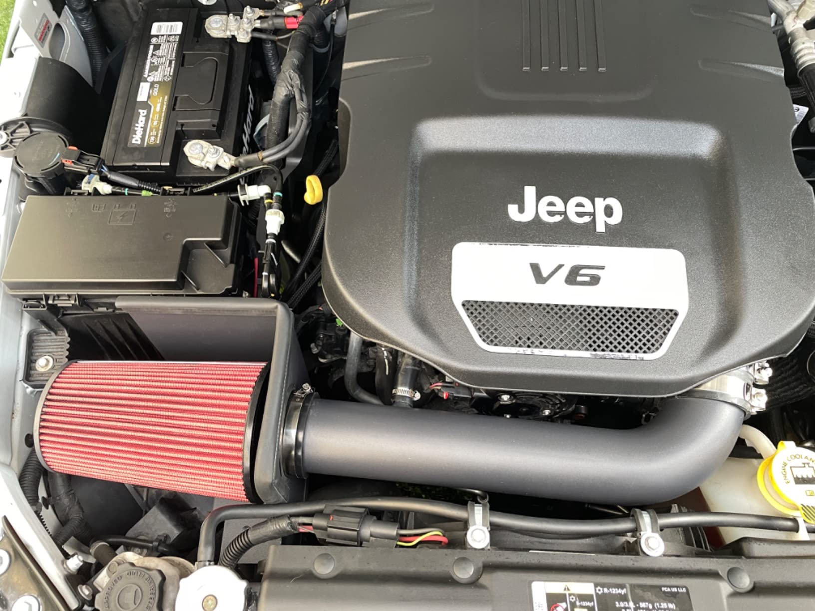 Rough Country Cold Air Intake for 2012-2018 Jeep Wrangler JK | 3.6L - 10550A customer photo 1