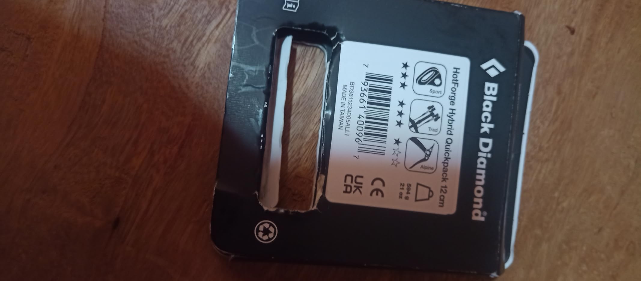 BLACK DIAMOND HotForge Hybrid Quickdraw | Keylock Top & Wiregate Bottom | Durable Dogbone | Sport & Trad Rock Climbing Draw customer photo 1