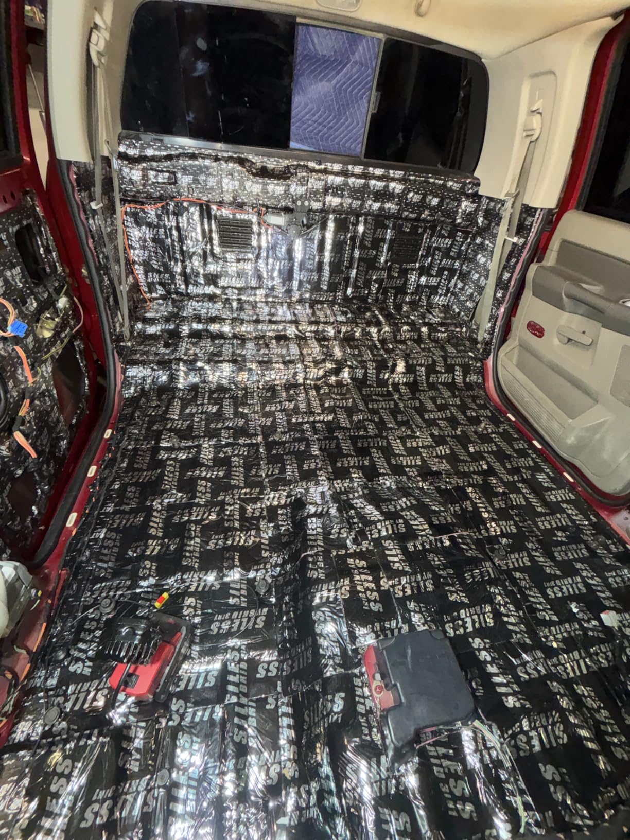 MAT66 ProBlack 80 mil 36 sqft Car Sound Deadening Mat, Butyl Automotive Sound Deadener, Vehicle Audio Sound Insulation and Dampening Material customer photo 1