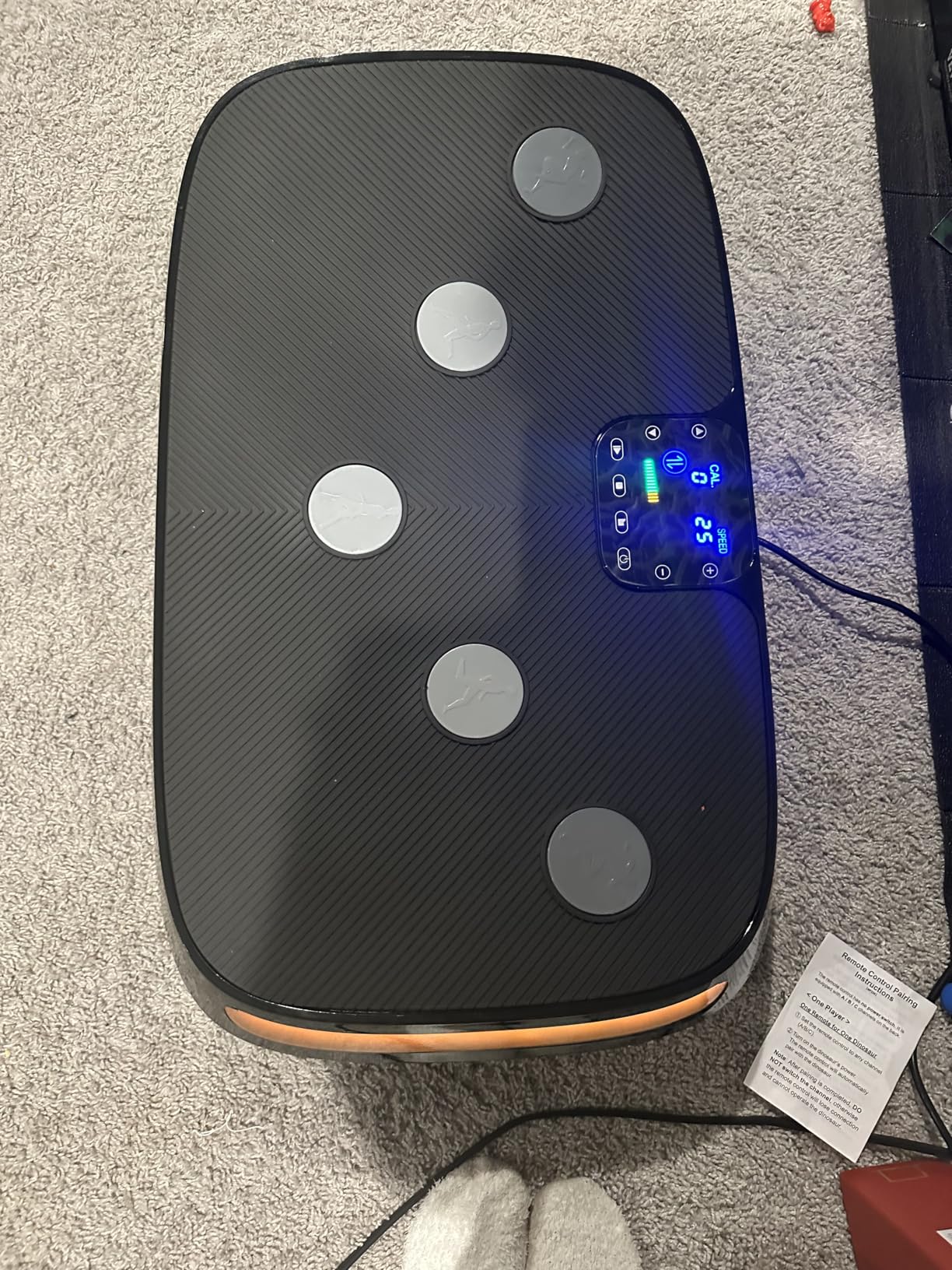 Lifepro Rumblex 4D Vibration Plate Exercise Machine with Triple Motor Oscillation, Linear, and Pulsation - Advanced 4D Vibration Technology for Whole Body Fitness, Weight Loss and Recovery customer photo 1