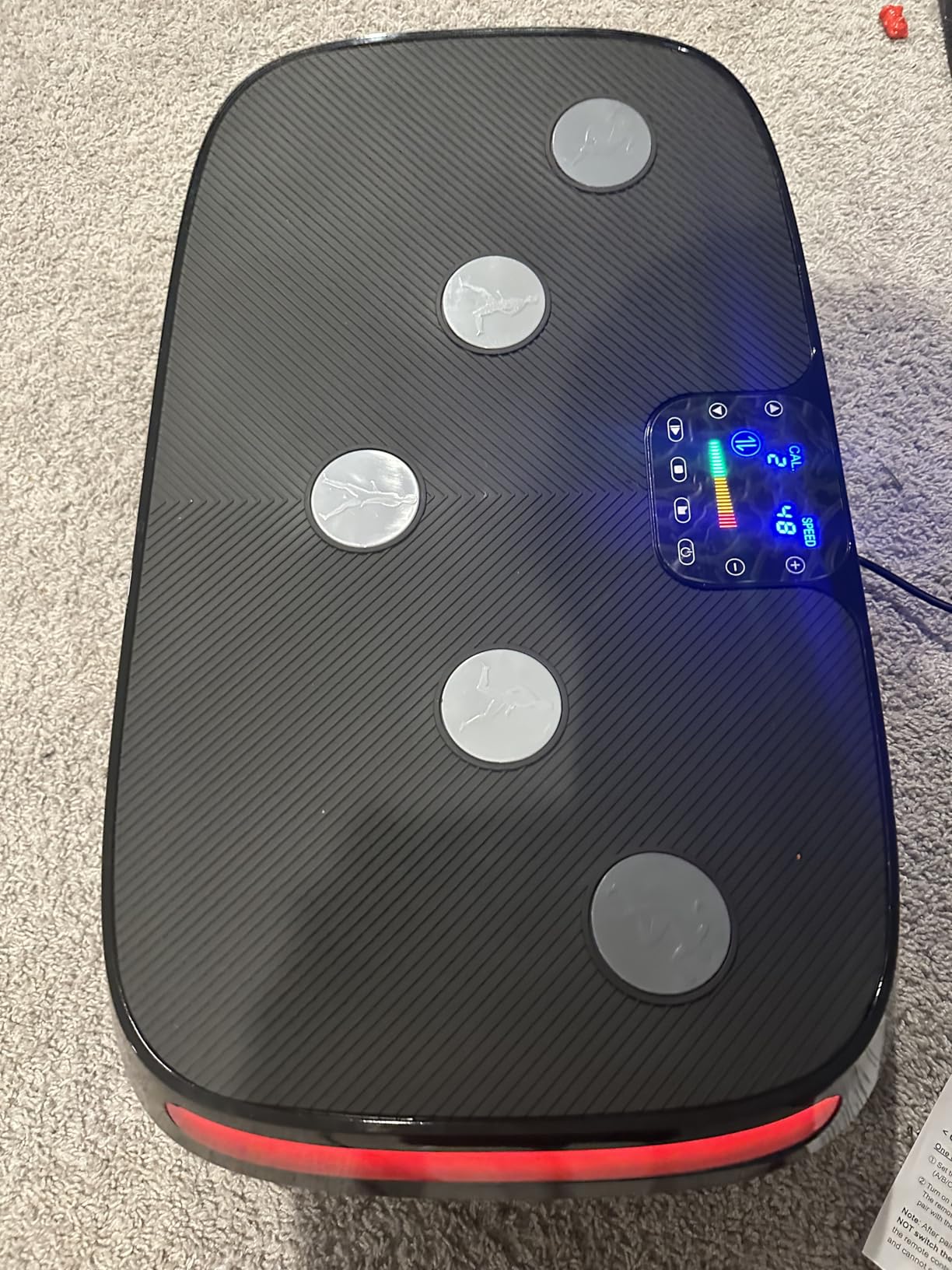 Lifepro Rumblex 4D Vibration Plate Exercise Machine with Triple Motor Oscillation, Linear, and Pulsation - Advanced 4D Vibration Technology for Whole Body Fitness, Weight Loss and Recovery customer photo 2