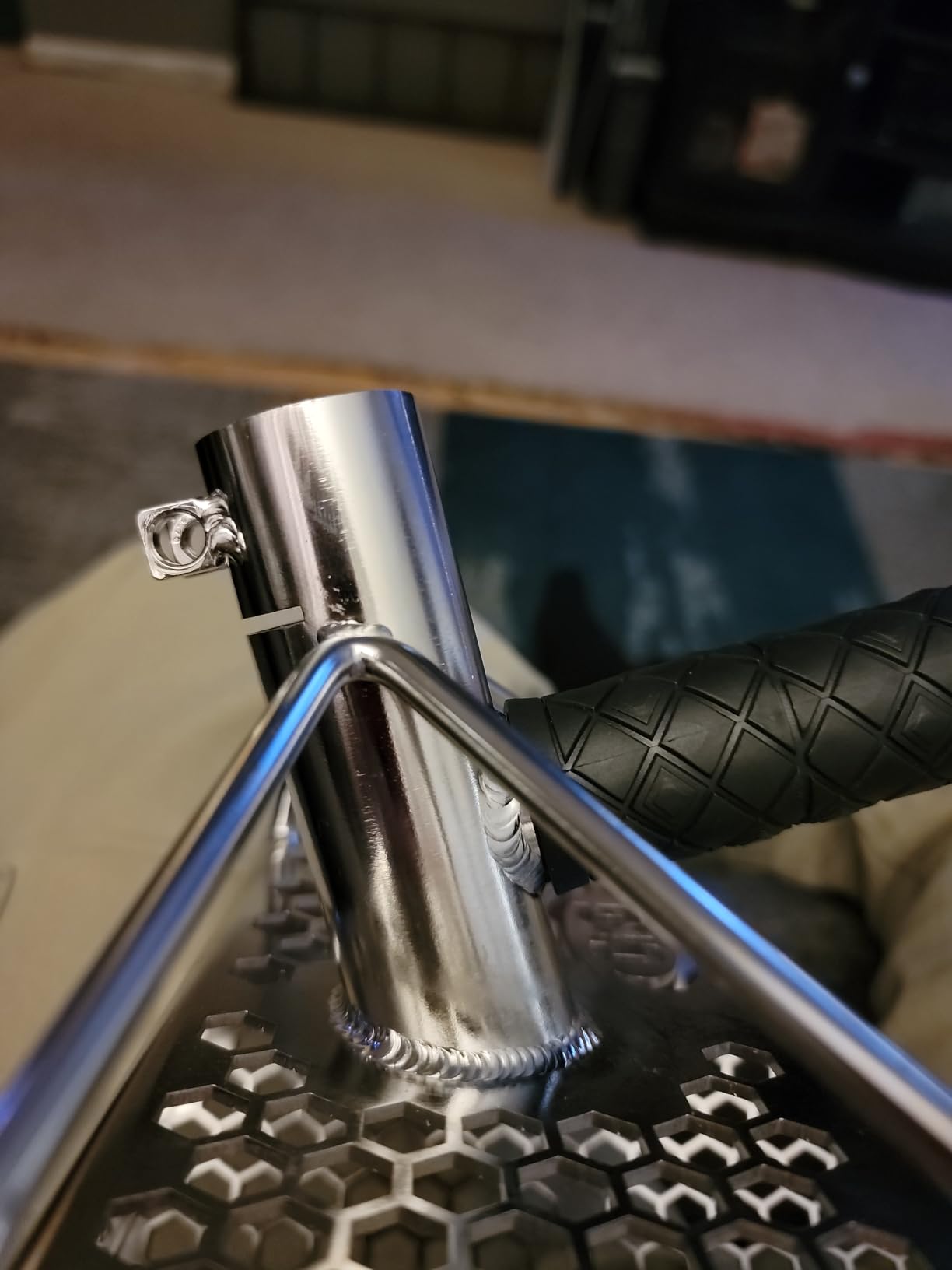 CKG Sand Scoops for Beach Metal Detecting Stainless Steel Beach Metal Detecting Shovel Underwater Treasure Hunting, Metal Detector Accessories(Bag + Scoop + Carbon Fiber Handle), (11x7 + Handle) customer photo 2