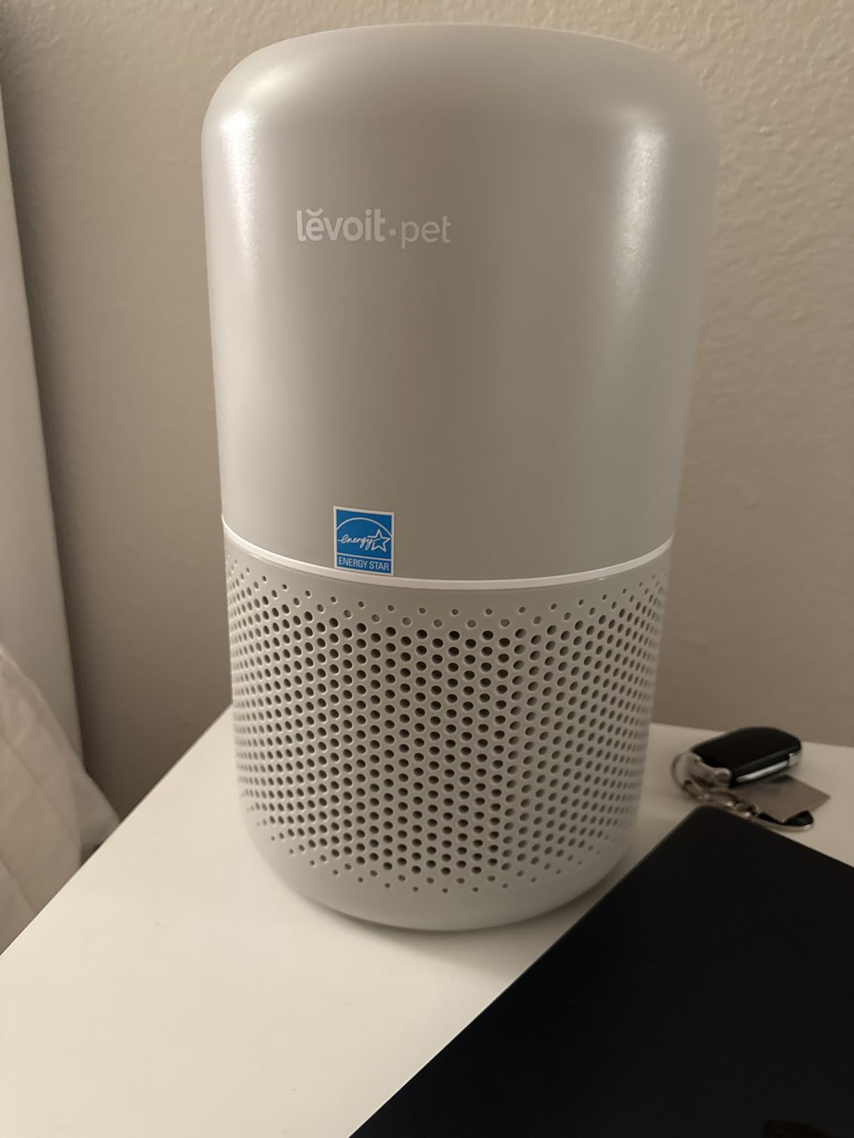 LEVOIT Air Purifier for Pets, Home, Large Rooms, and Bedrooms, HEPA Sleep Mode, AHAM VERIFIDE, Efficient Filter for Pet Dander, Odors, Captures Smoke, Dust, Mold, Pollen, Pet Lock, Core P350-P, Grey customer photo 1