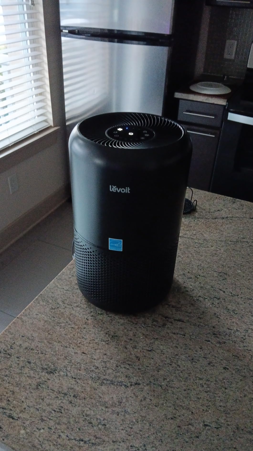 LEVOIT Air Purifier for Pets, Home, Large Rooms, and Bedrooms, HEPA Sleep Mode, AHAM VERIFIDE, Efficient Filter for Pet Dander, Odors, Captures Smoke, Dust, Mold, Pollen, Pet Lock, Core P350-P, Grey customer photo 2