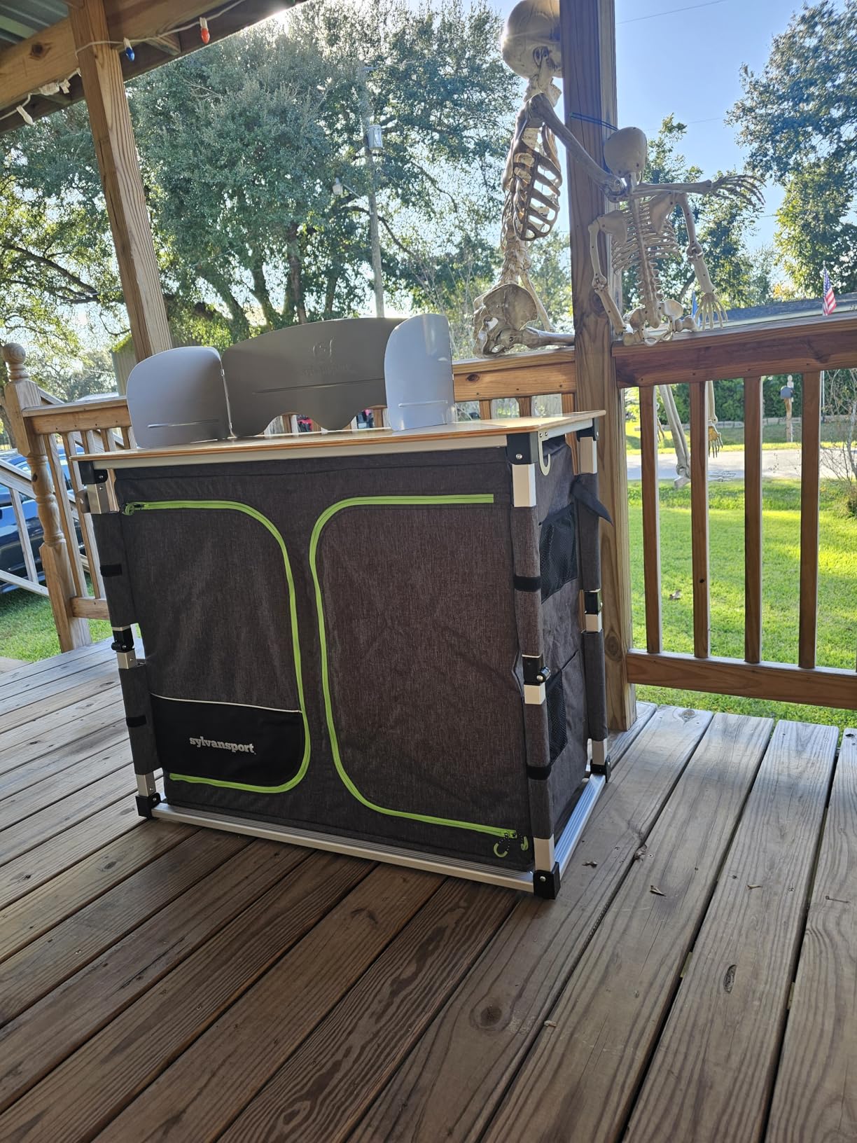 SylvanSport Outdoor Camp Kitchen System for Easy Cooking, Clean Up, Camping Meal Prep, Glamping and Camping Essentials, Dine-o-Max Large Version customer photo 2