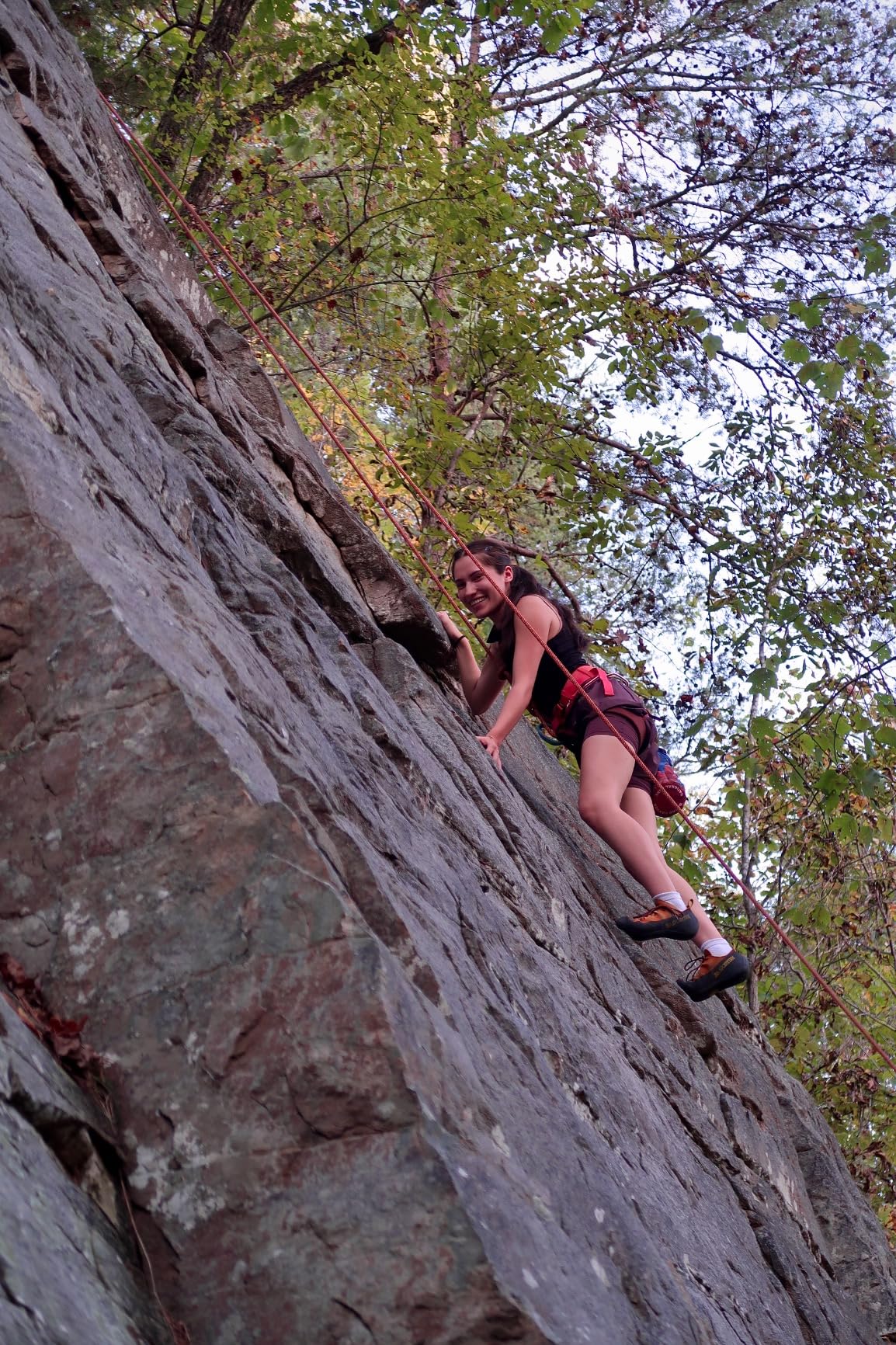 BLACK DIAMOND Women's Momentum Rock Climbing Harness | Dual Core Construction | Adjustable Waist & Leg Loops customer photo 1