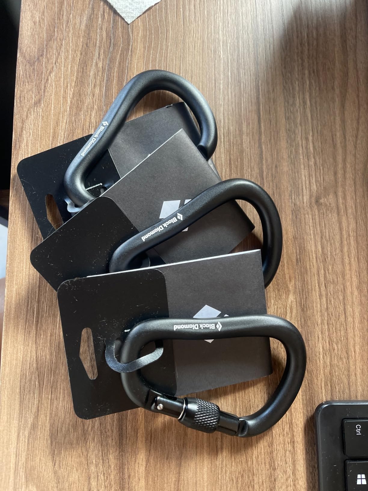 BLACK DIAMOND RockLock Screwgate or Twistlock Carabiner | Hot-Forged, Lightweight | Keylock Nose | Secure Locking Biner for Belaying & Rappelling customer photo 1