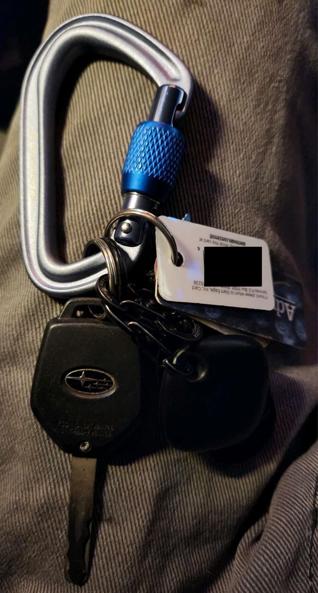 BLACK DIAMOND HotForge Screwgate Carabiner | Lightweight Aluminum Locking Carabiners | for Rock Climbing, Mountaineering, Camping, Outdoor customer photo 2