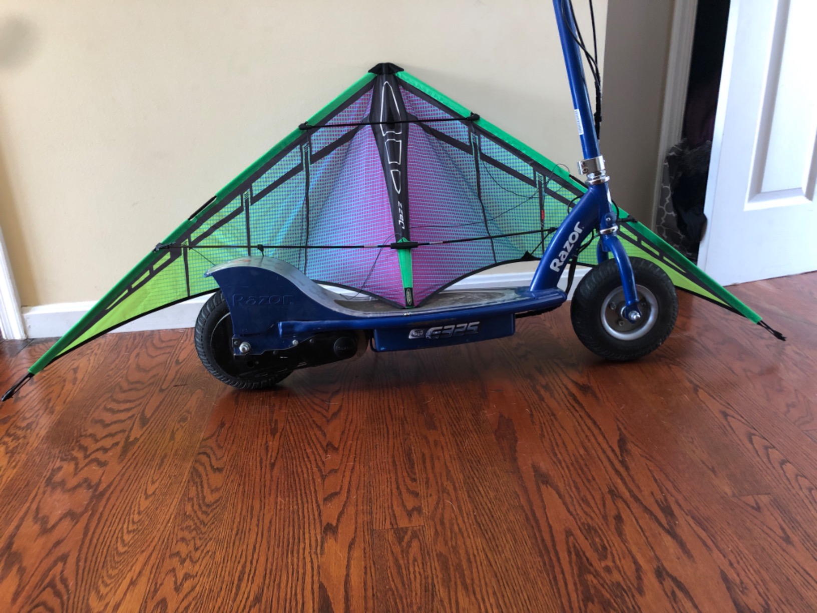 Jazz 2.0 Dual-line Sport Kite Ready to Fly with Flying Lines, Wrist Straps, Winder, Instructions, and Storage Bag customer photo 2