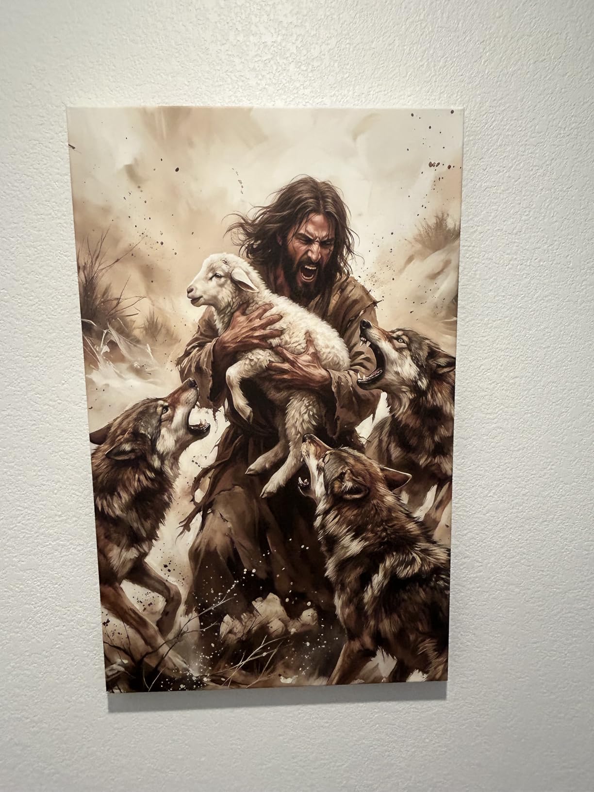 Canvas Frame, 36 x48 Inch Stretcher Bars Wood Kits with Accessories for Oil Painting and Picture Wall Art customer photo 1