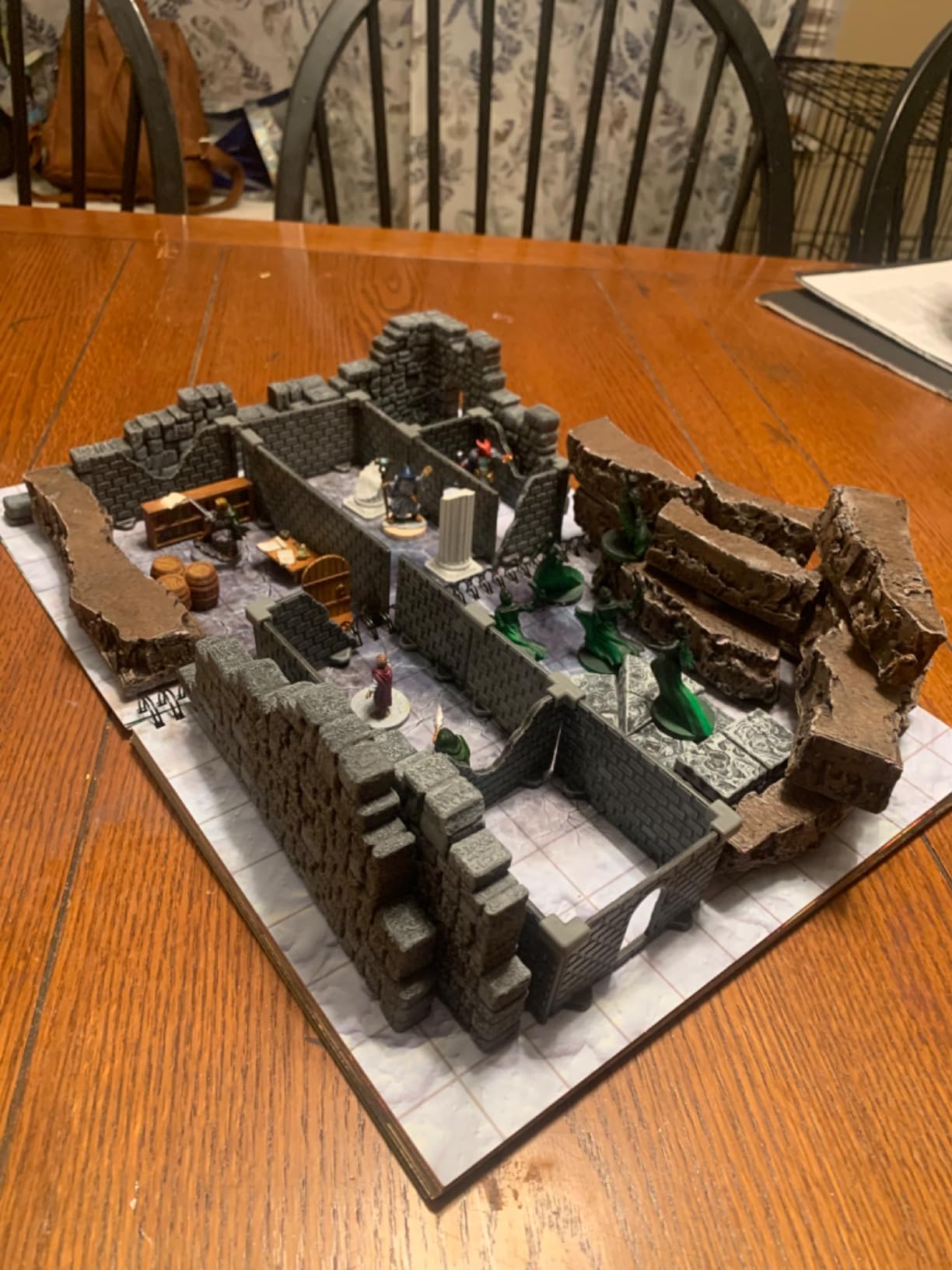 Squire Dungeon Set | Modular & Customizable | Injection-Molded for Superior Durability | TTRPG Accessories for D&D, Daggerheart, & Tabletop Gaming customer photo 1