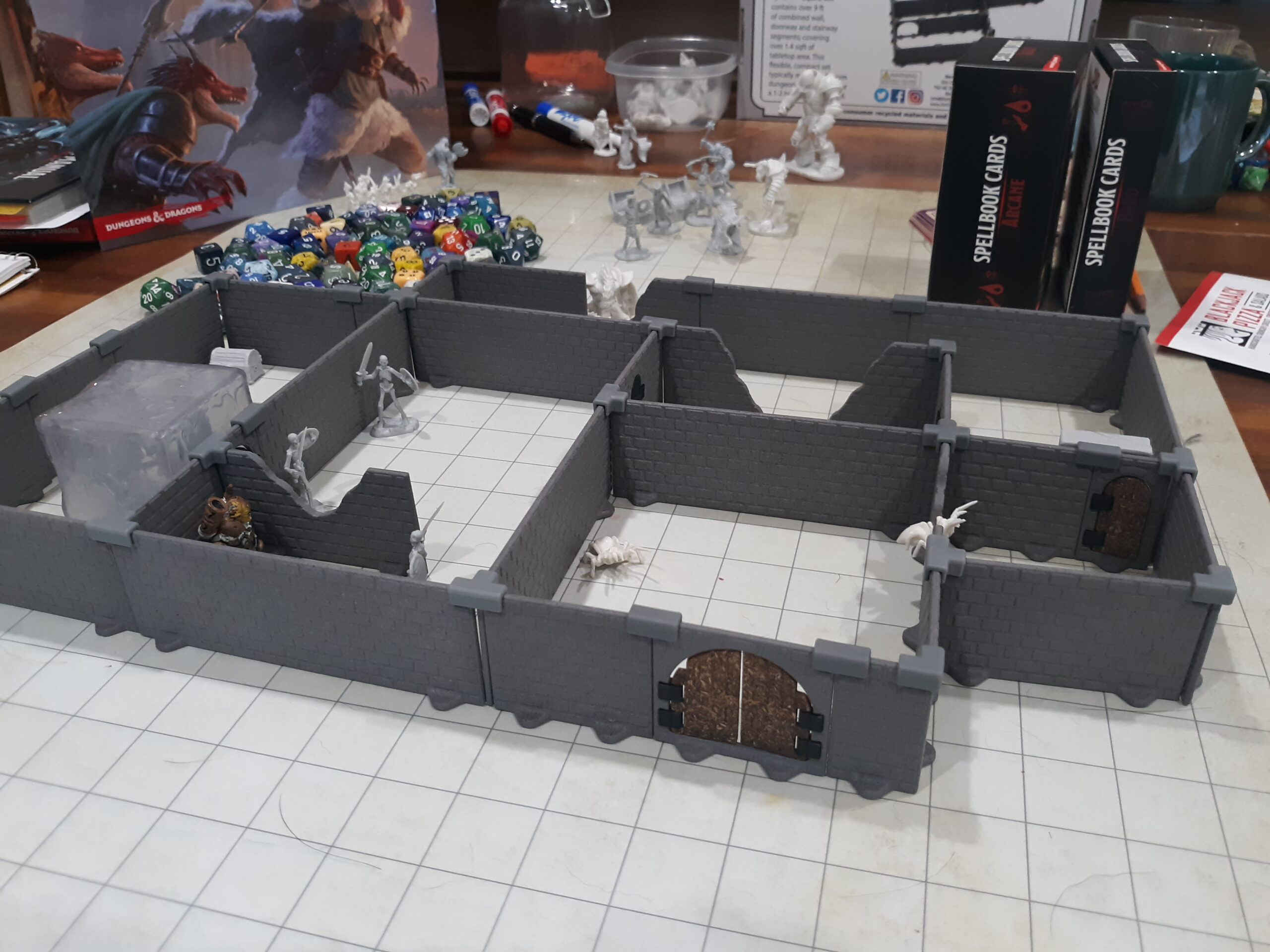 Squire Dungeon Set | Modular & Customizable | Injection-Molded for Superior Durability | TTRPG Accessories for D&D, Daggerheart, & Tabletop Gaming customer photo 2